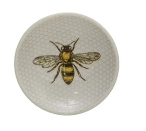 Dish with Bees and Honey, 3 Styles | Sold Each