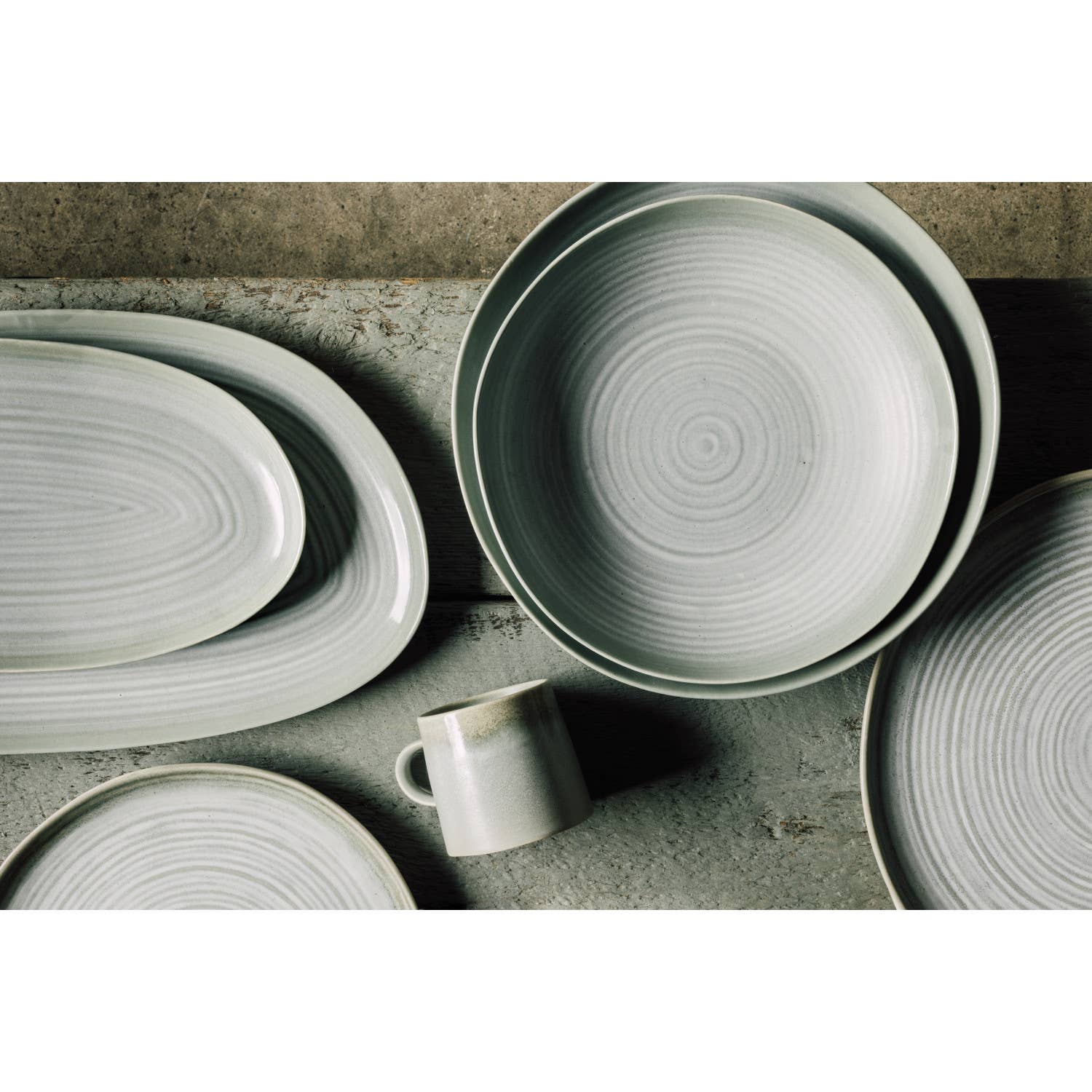 Aquarius Sage Gravy Boat