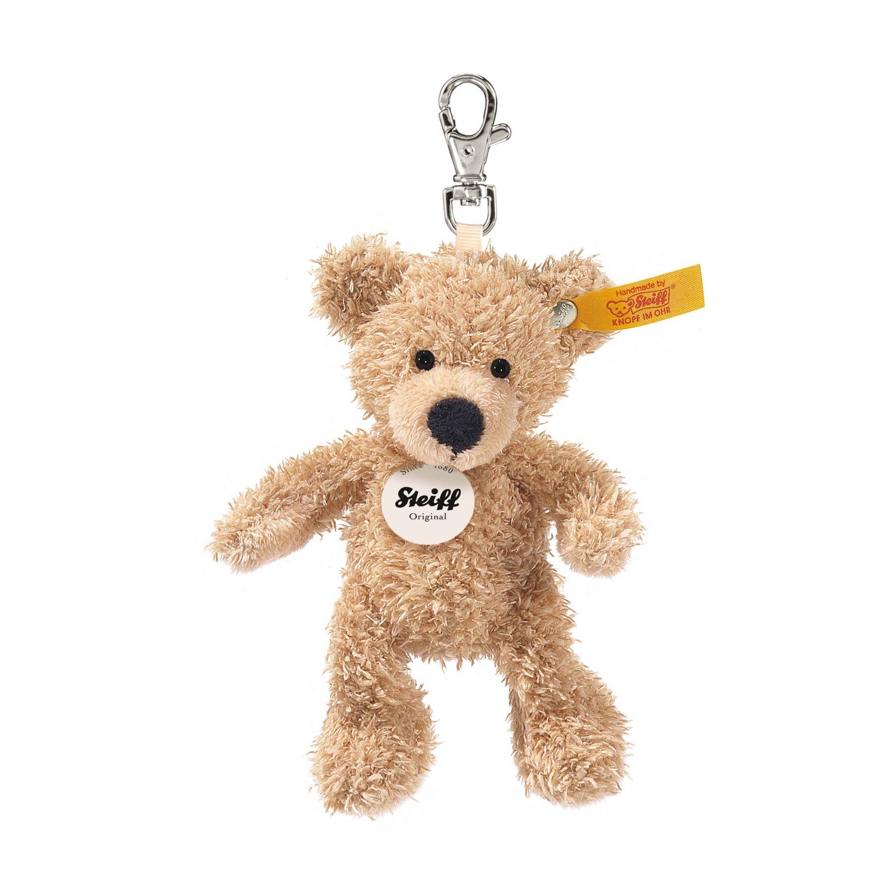 Fynn Teddy Bear Stuffed Plush Keyring Bag Charm