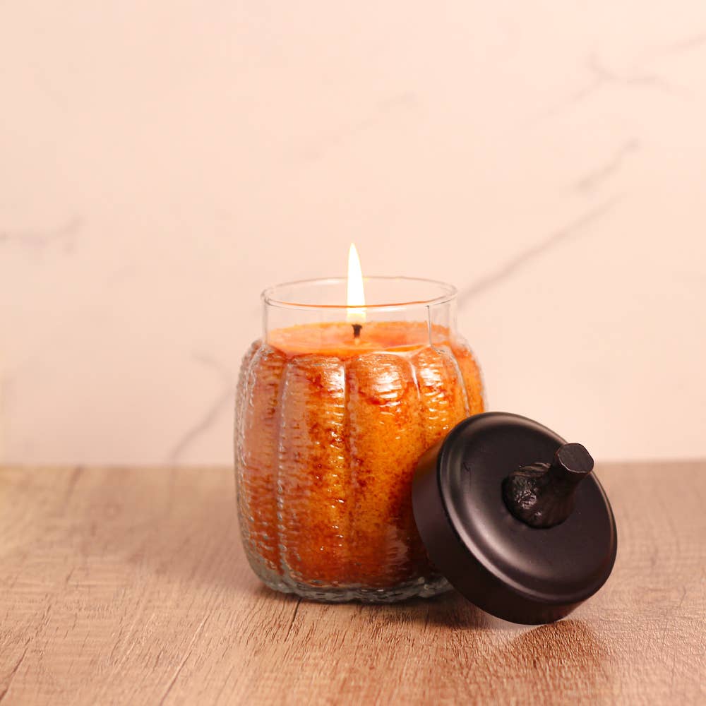 Autumn Orchards – 15oz Pumpkin Fall Scented Jar Candle
