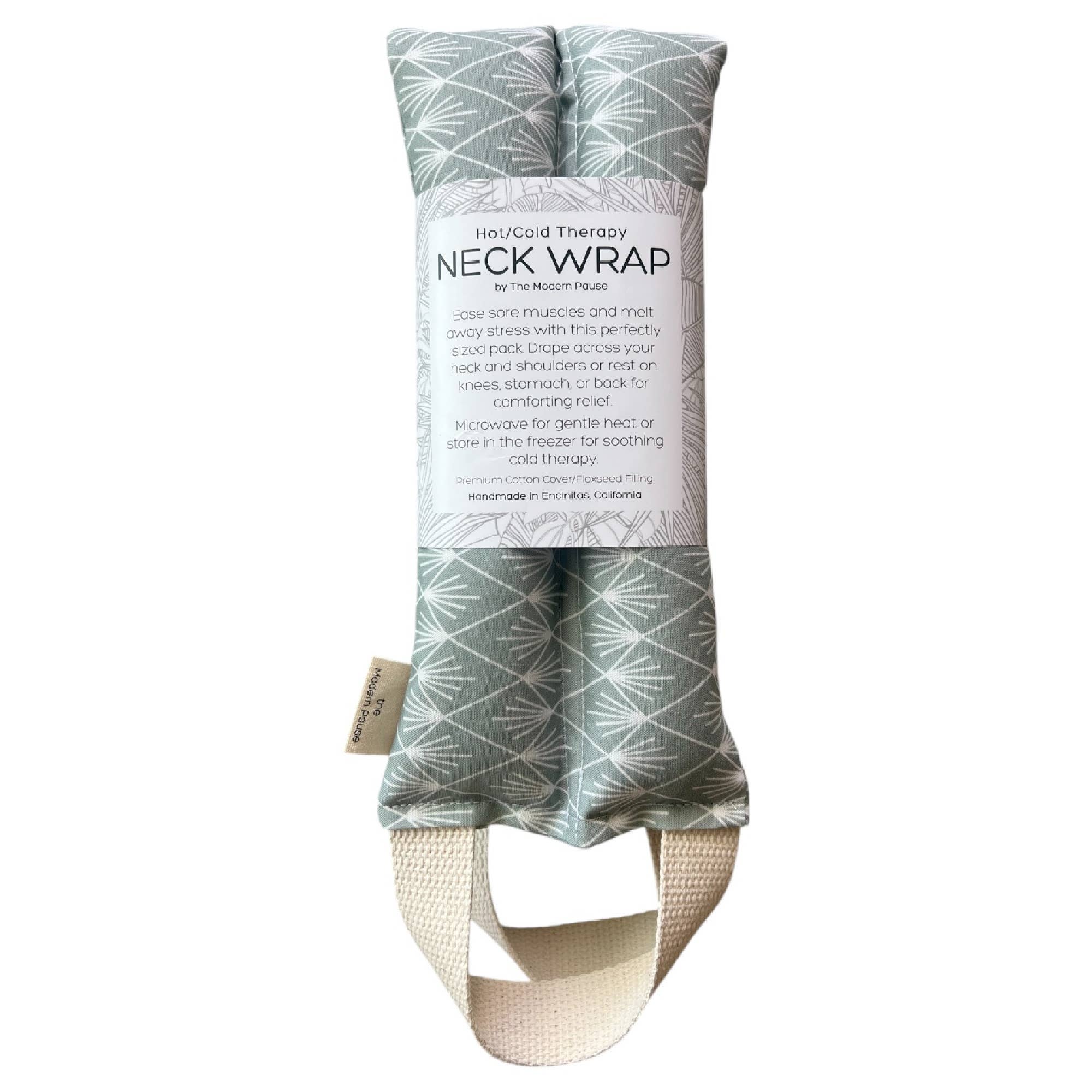Neck Wrap - Trellis in Sage