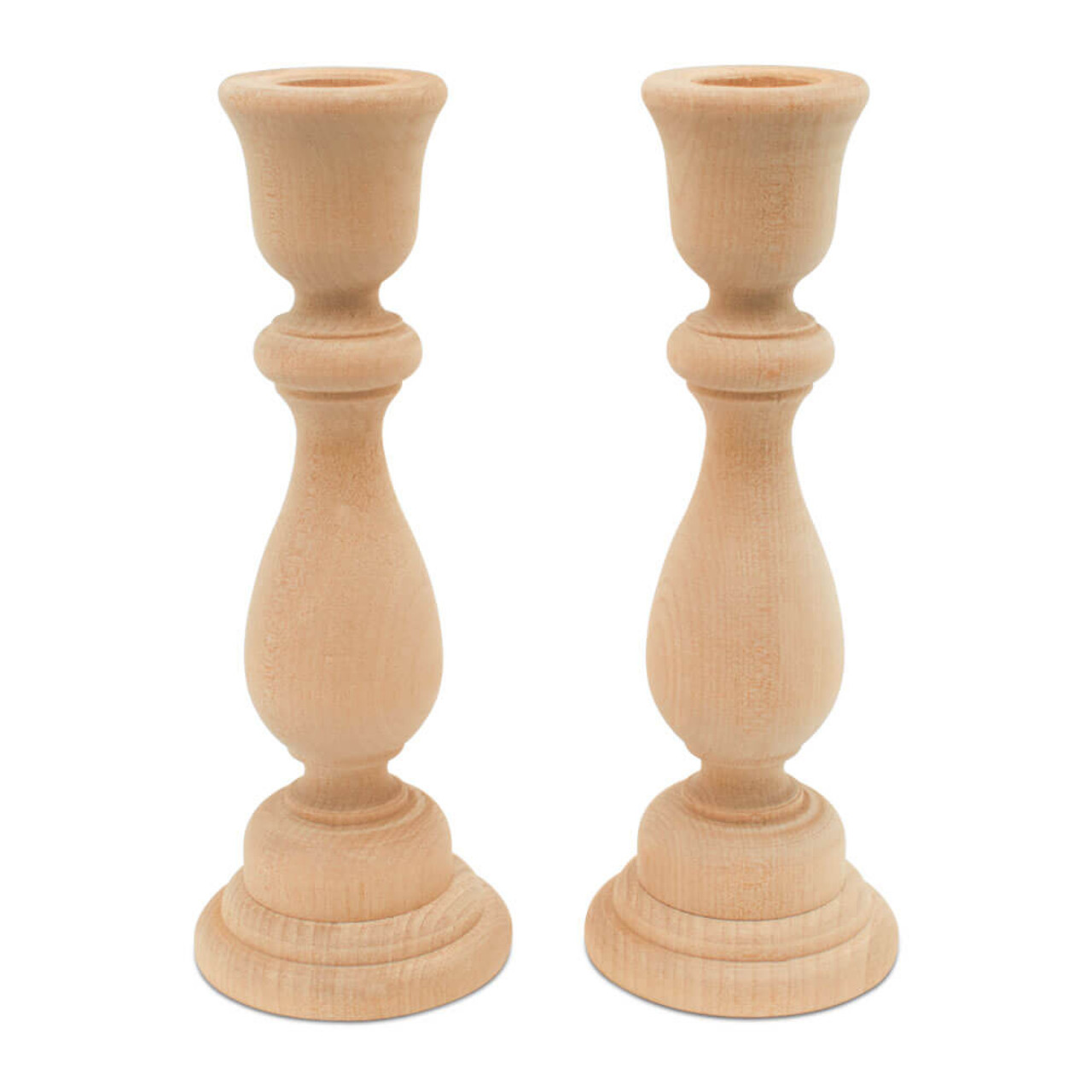Wood Candle Sticks