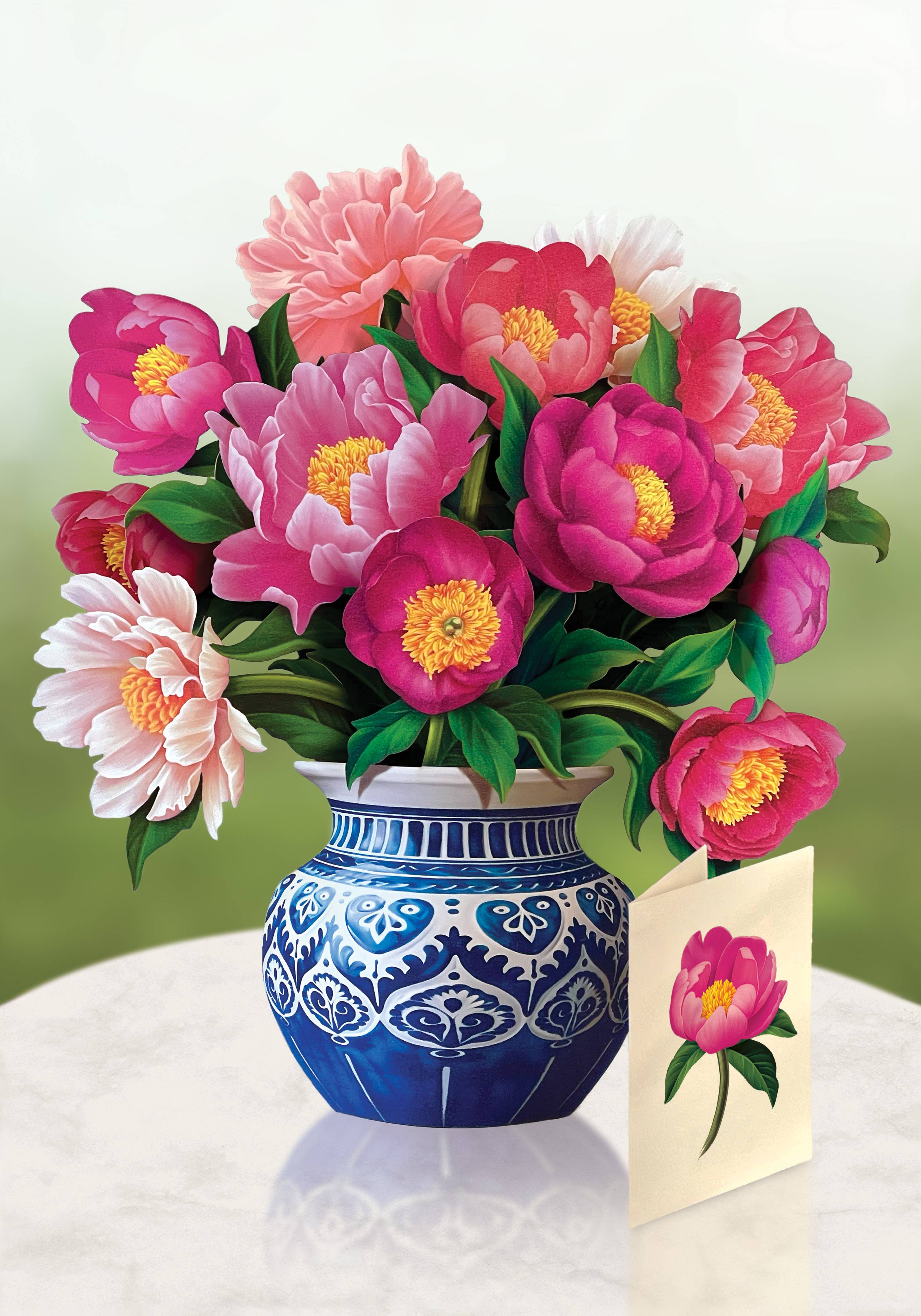 Peony Paradise (Pop-up Greeting Card)