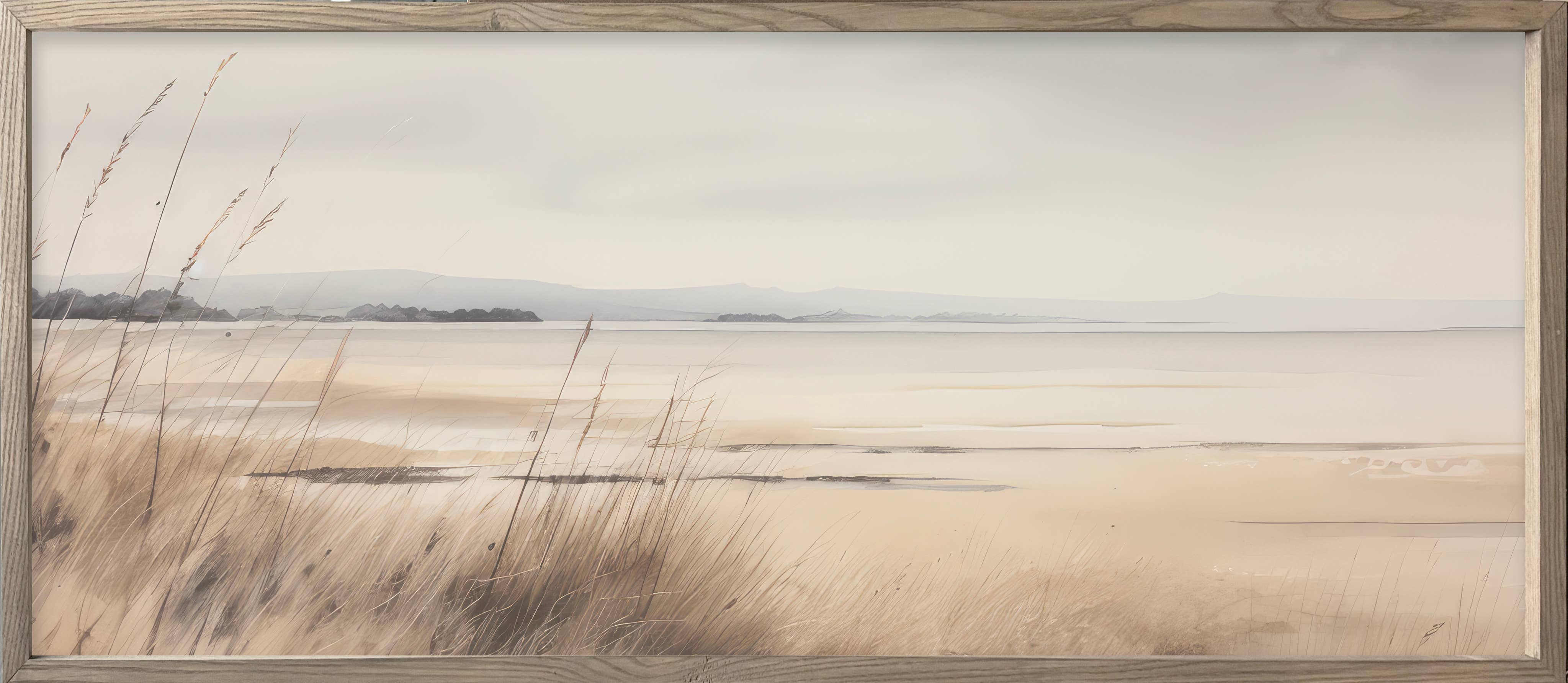 24x60 Thin Oak - Waterscape #1