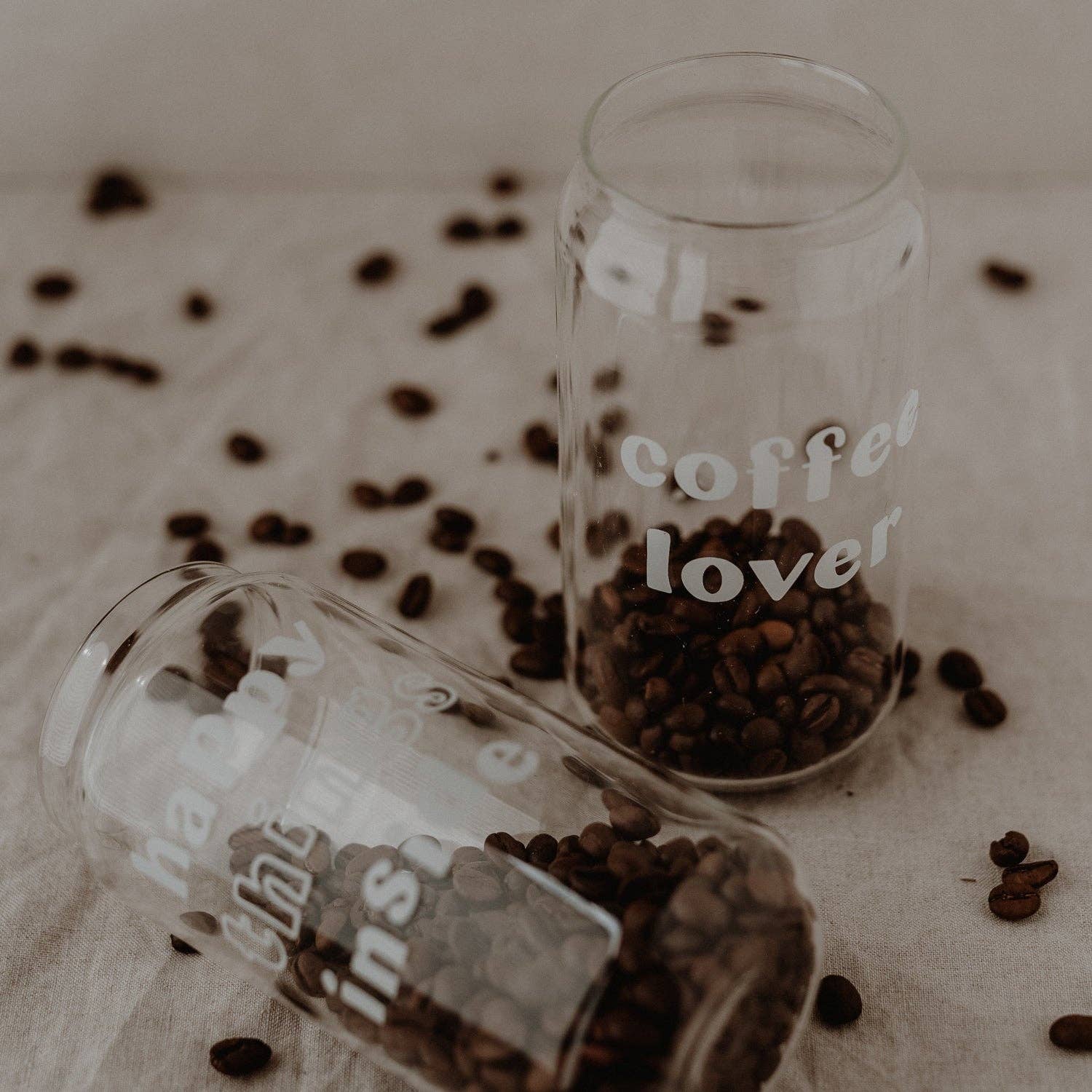 Coffee Lover tall drinking glass