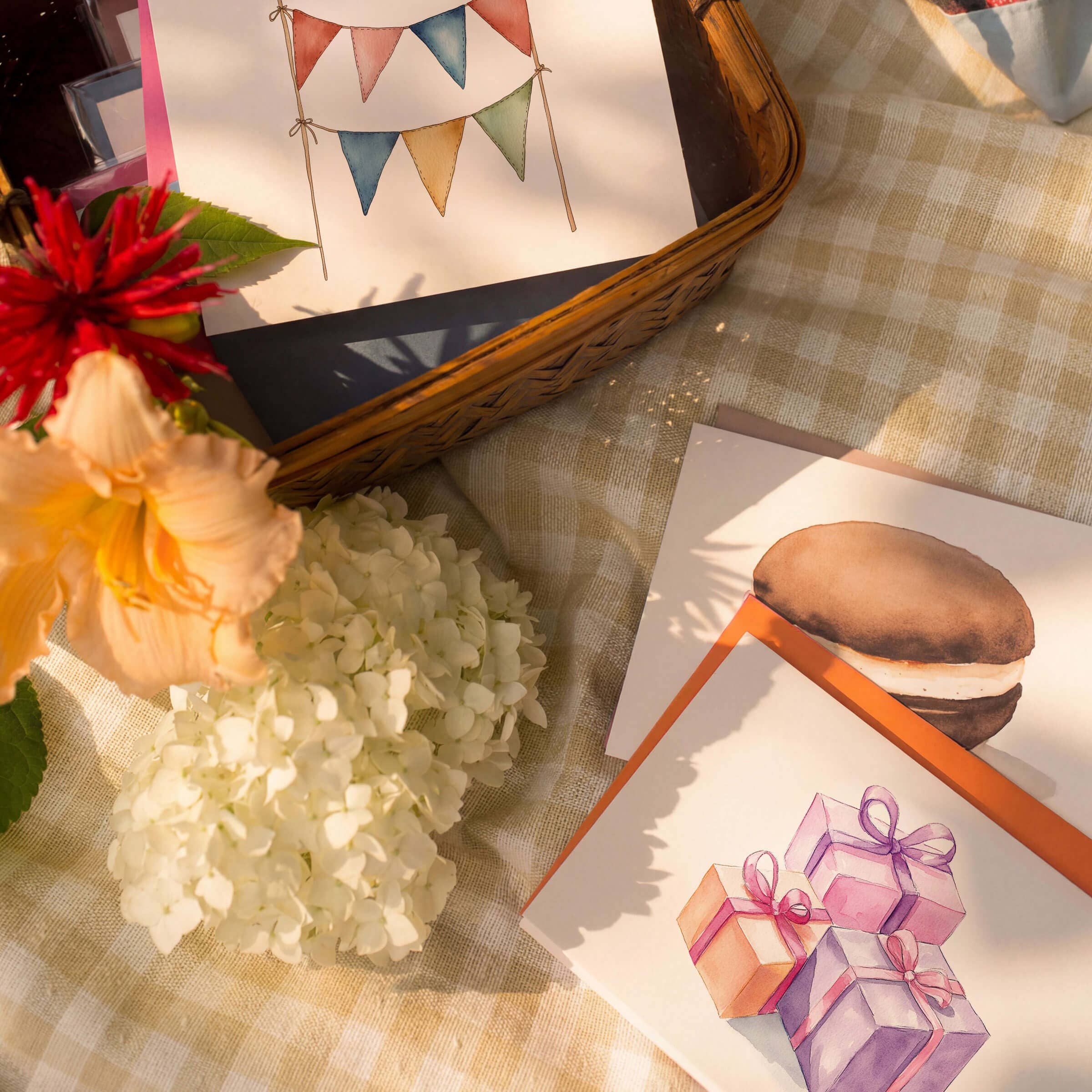 Whoopie Pie - Single Sleeved Note Card