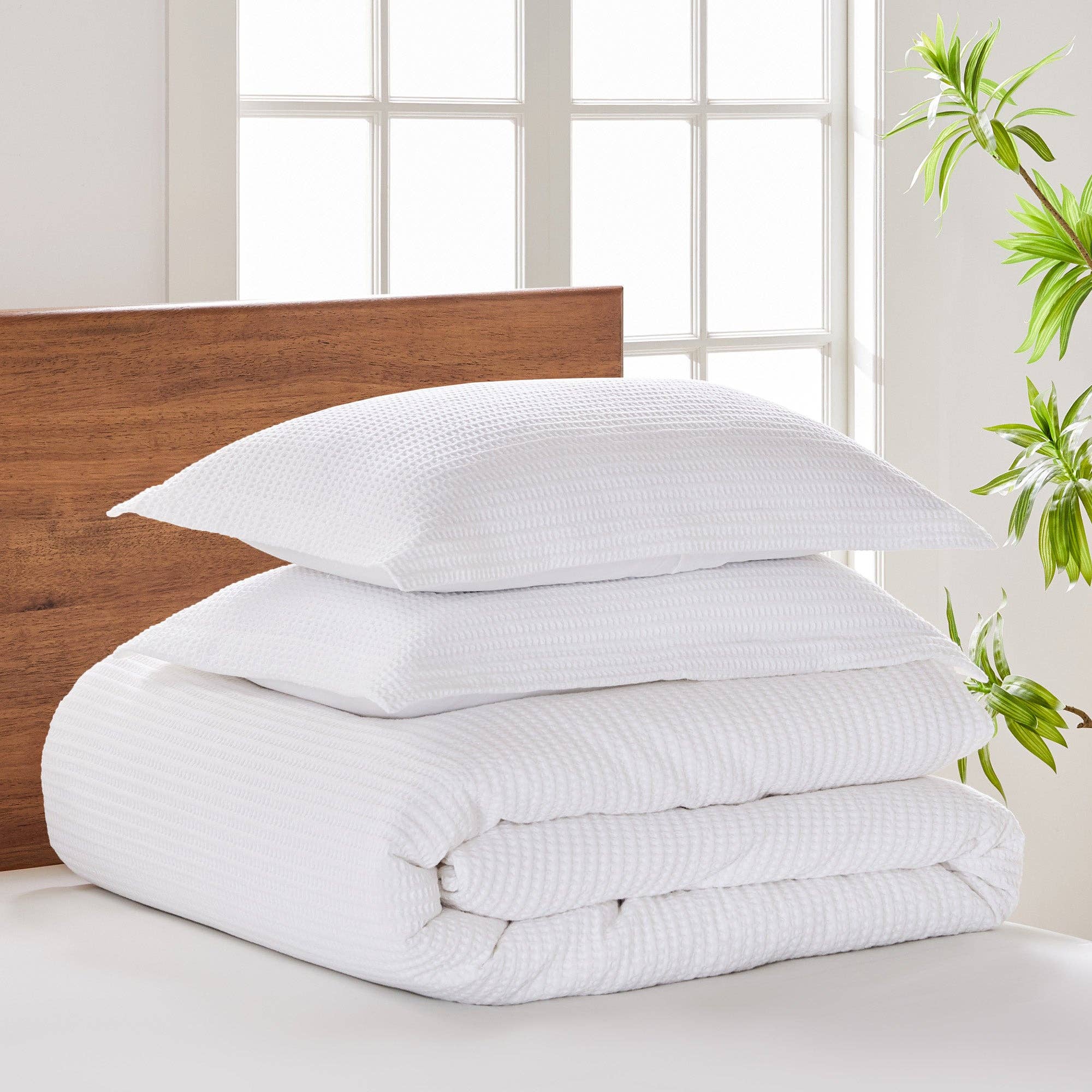 Cloud Waffle Duvet/Comforter Set | King