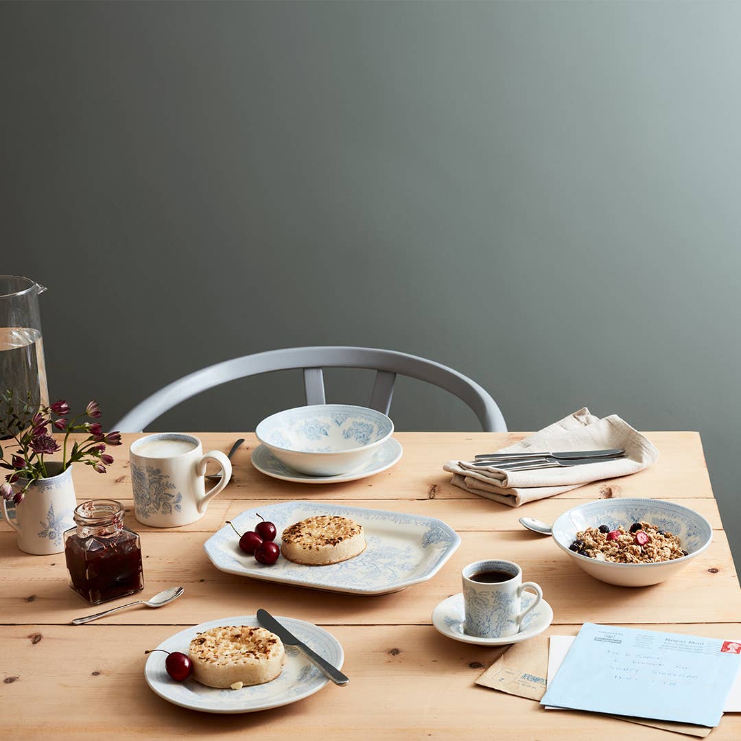 Blue Asiatic Pheasants Half Pint Mug