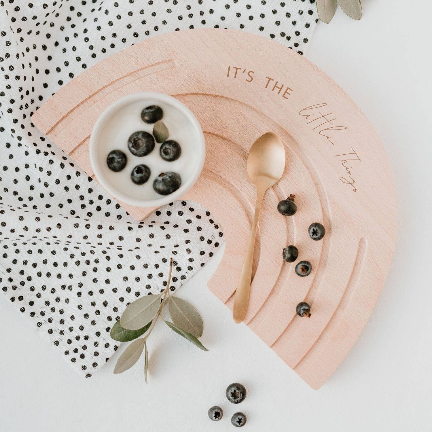 Rainbow Little Things Breakfast Tray