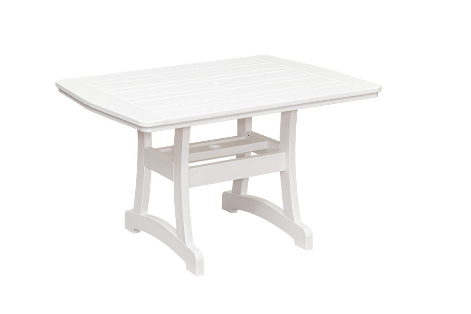 Bayshore outdoor dining chair in white