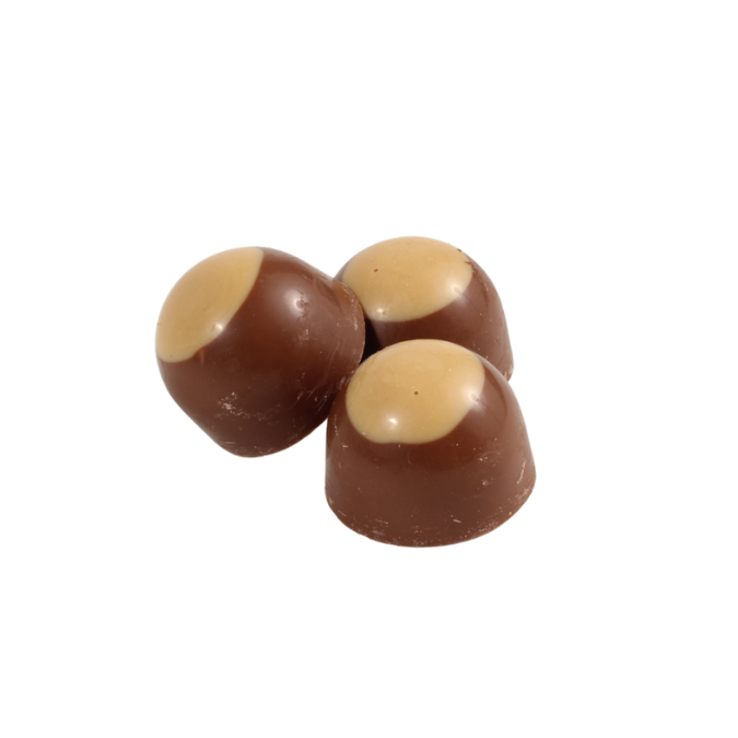 Bite Sized Milk Peanut Butter Buckeyes