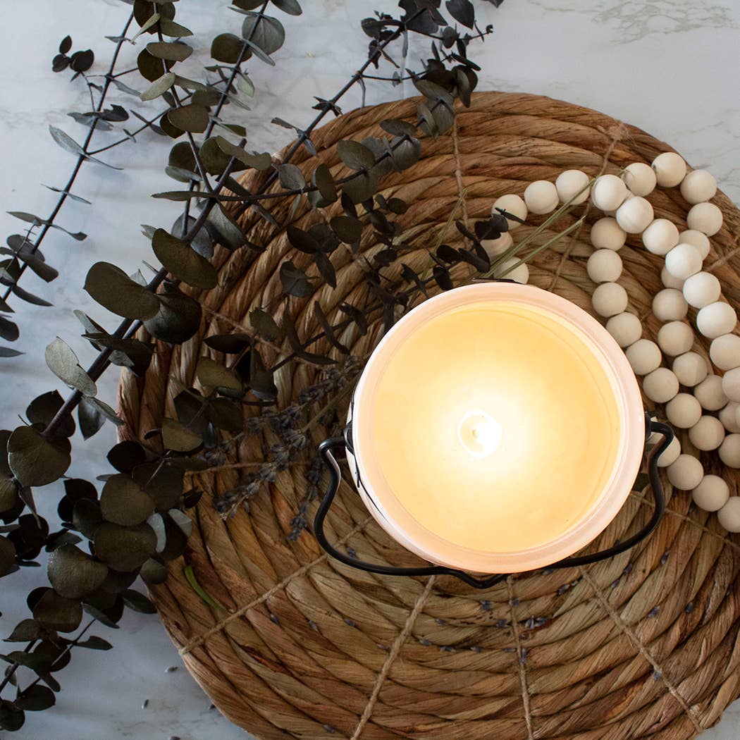 22 oz Butter Jar Candle: Victorian Christmas