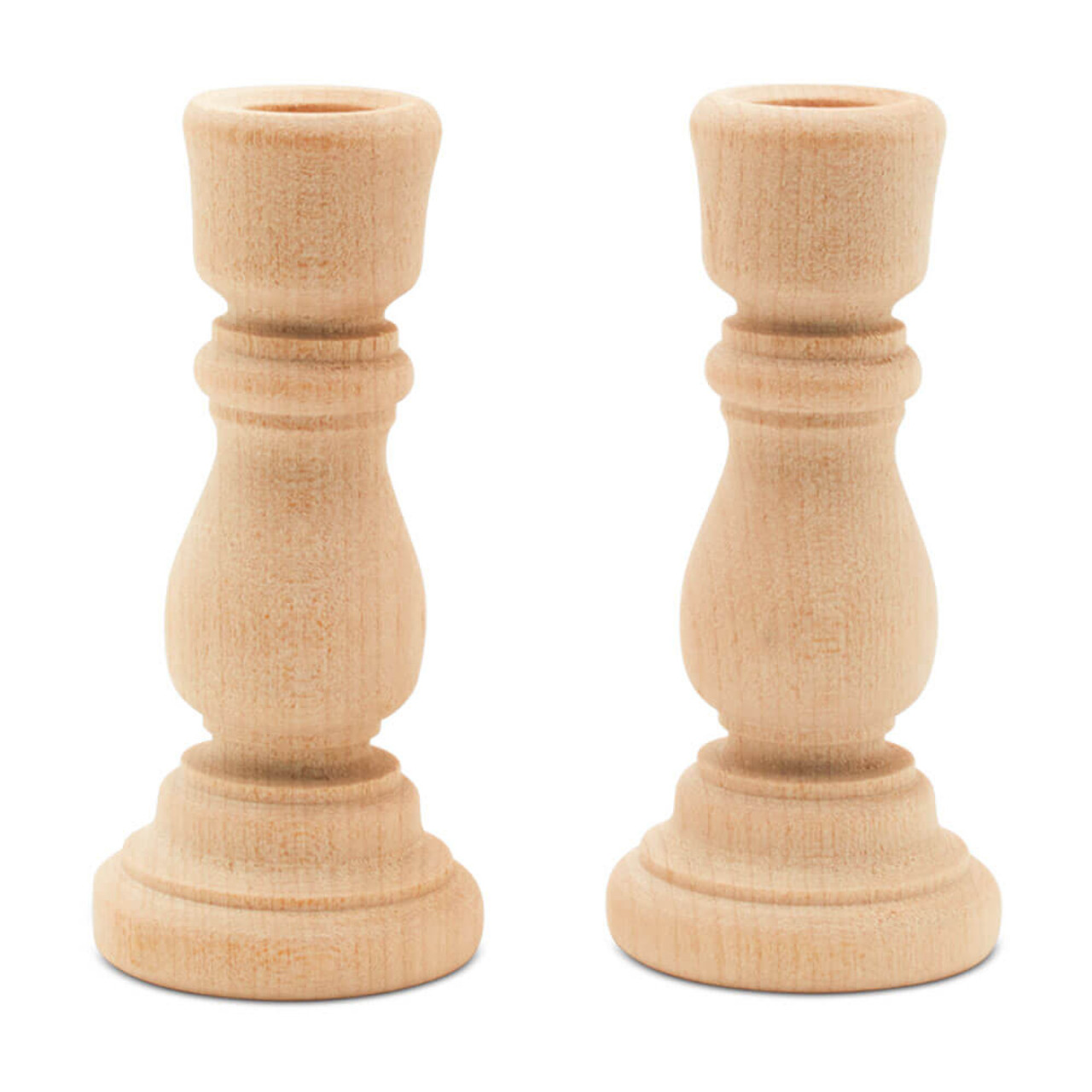 Wood Candle Sticks