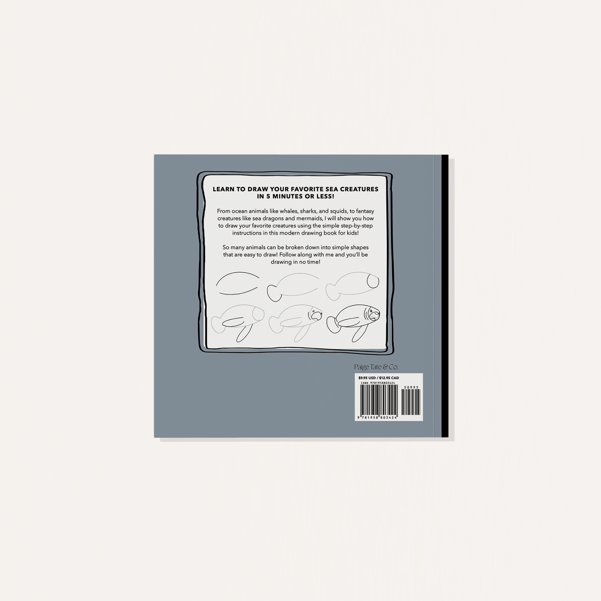 Under the Sea: Stocking Stuffer Size How to Draw for Kids