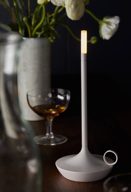 GRAYPANTS Wick Portable Rechargeable Lamp | Tall