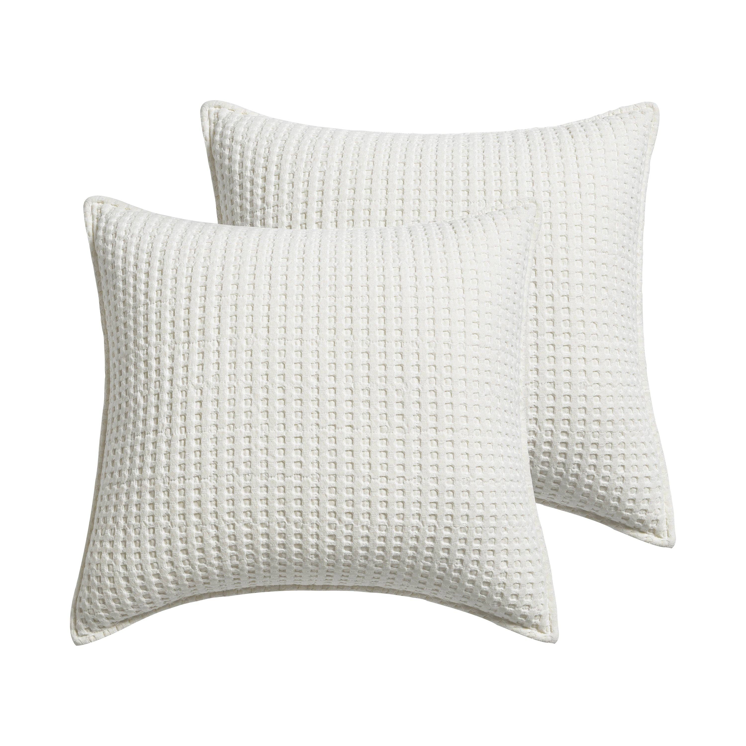 Mills Waffle Euro Sham Set of 2