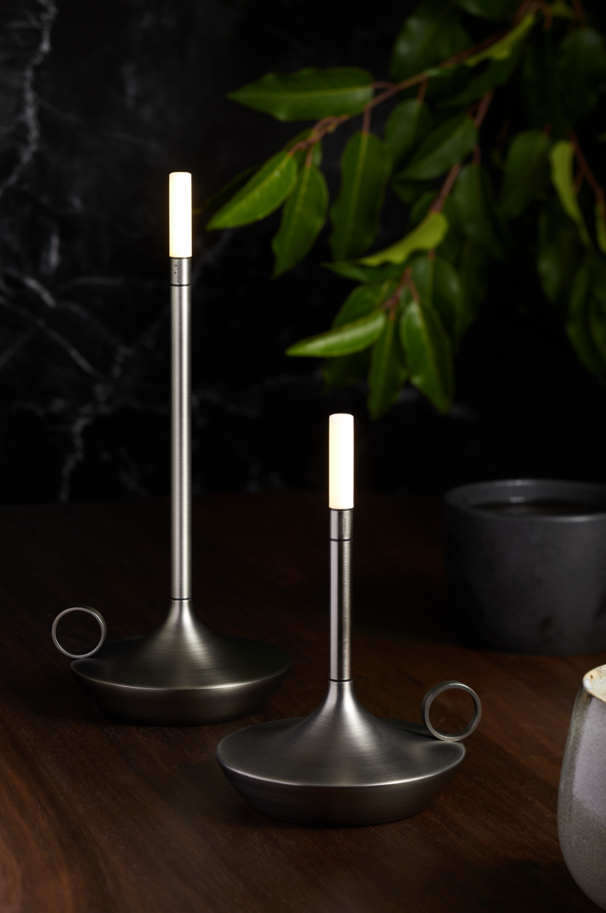 GRAYPANTS Wick Portable Rechargeable Lamp | Tall