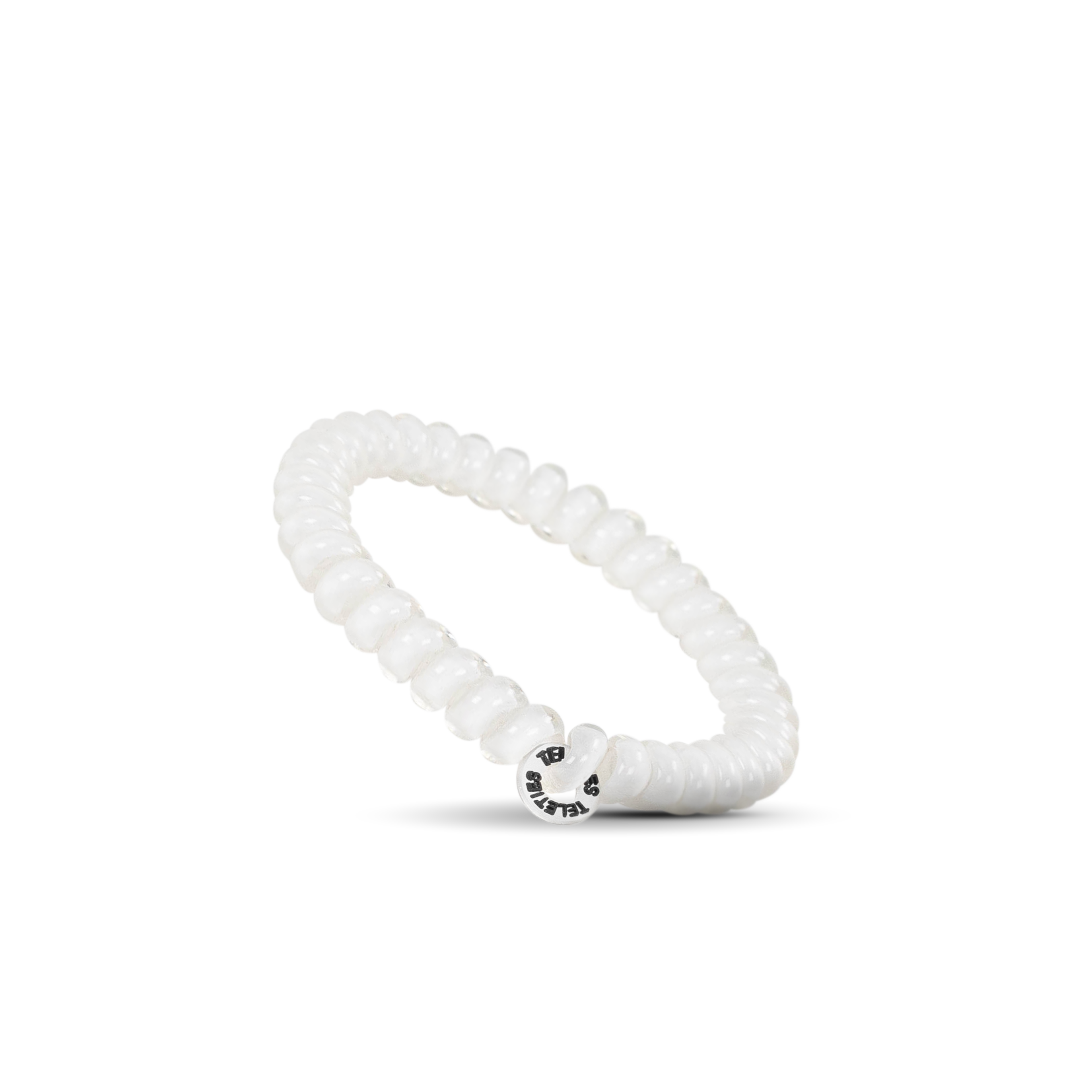 Spiral Hair Coils | Small | Coconut White Hair Ties