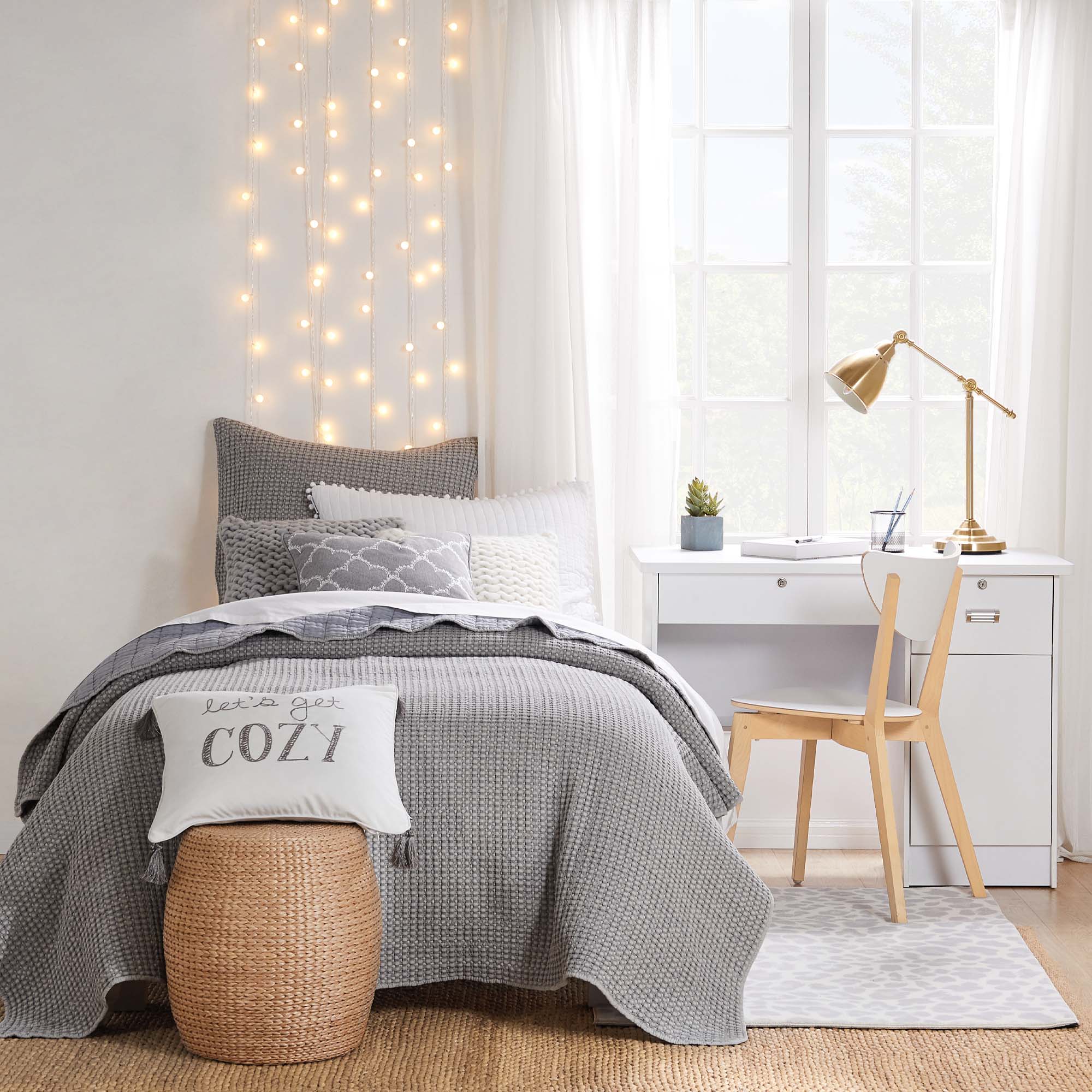 Mills Waffle Quilt Set