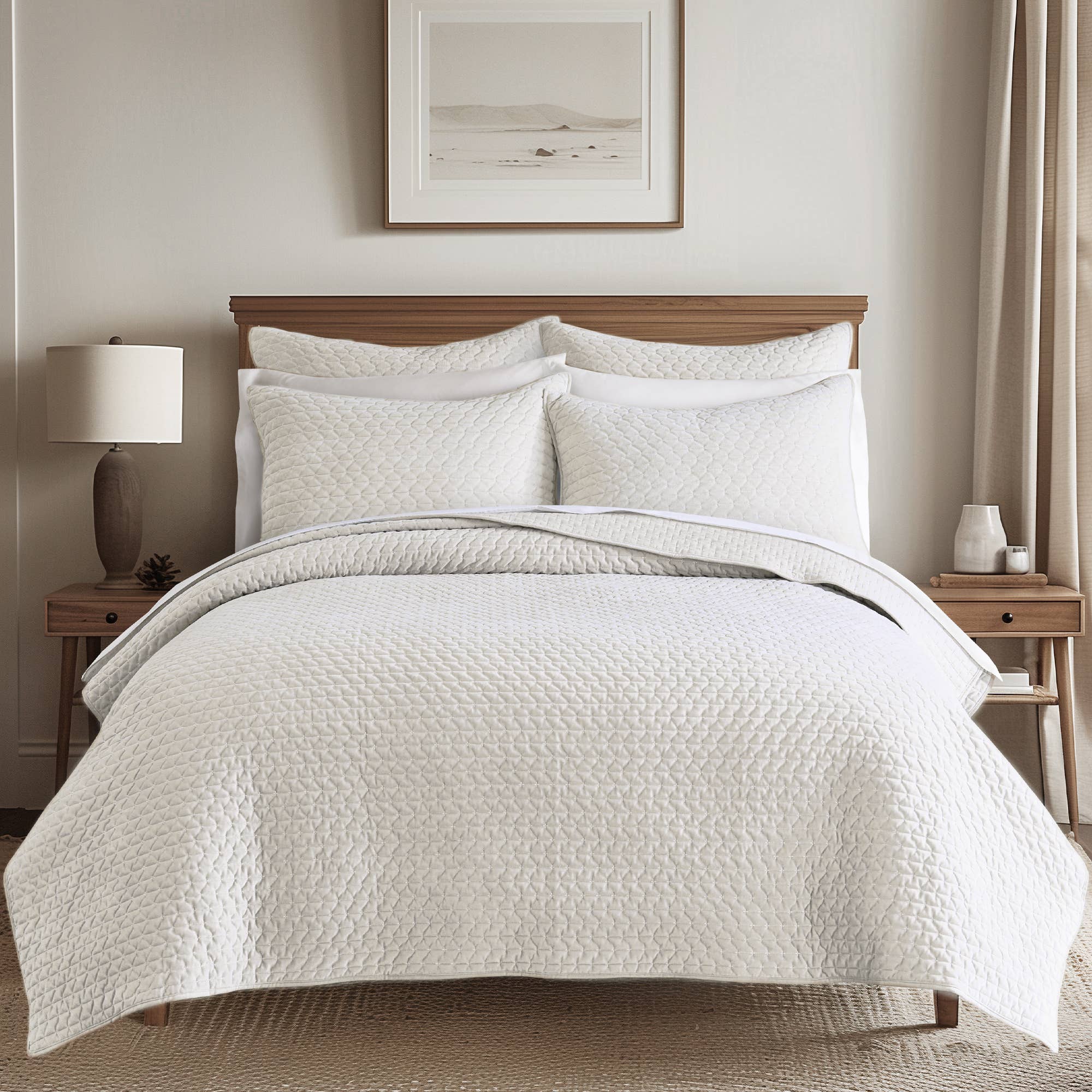 Velvet Stitch Quilt Set