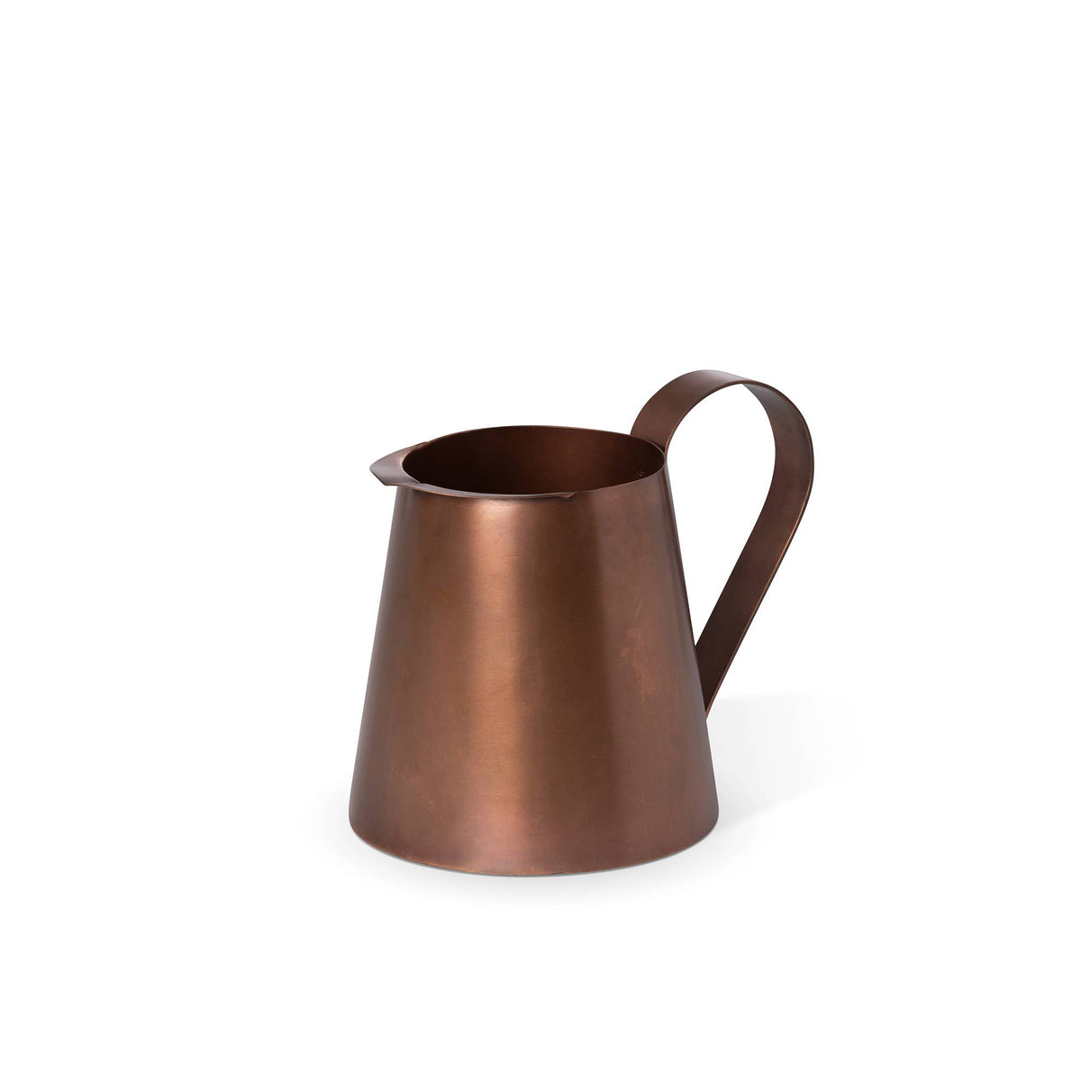 Copper Short Pitcher