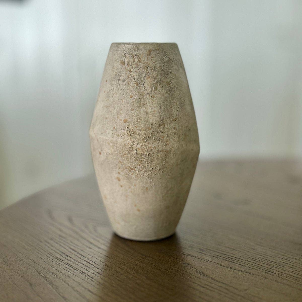 CA-5284 - Large Rustic White Vase