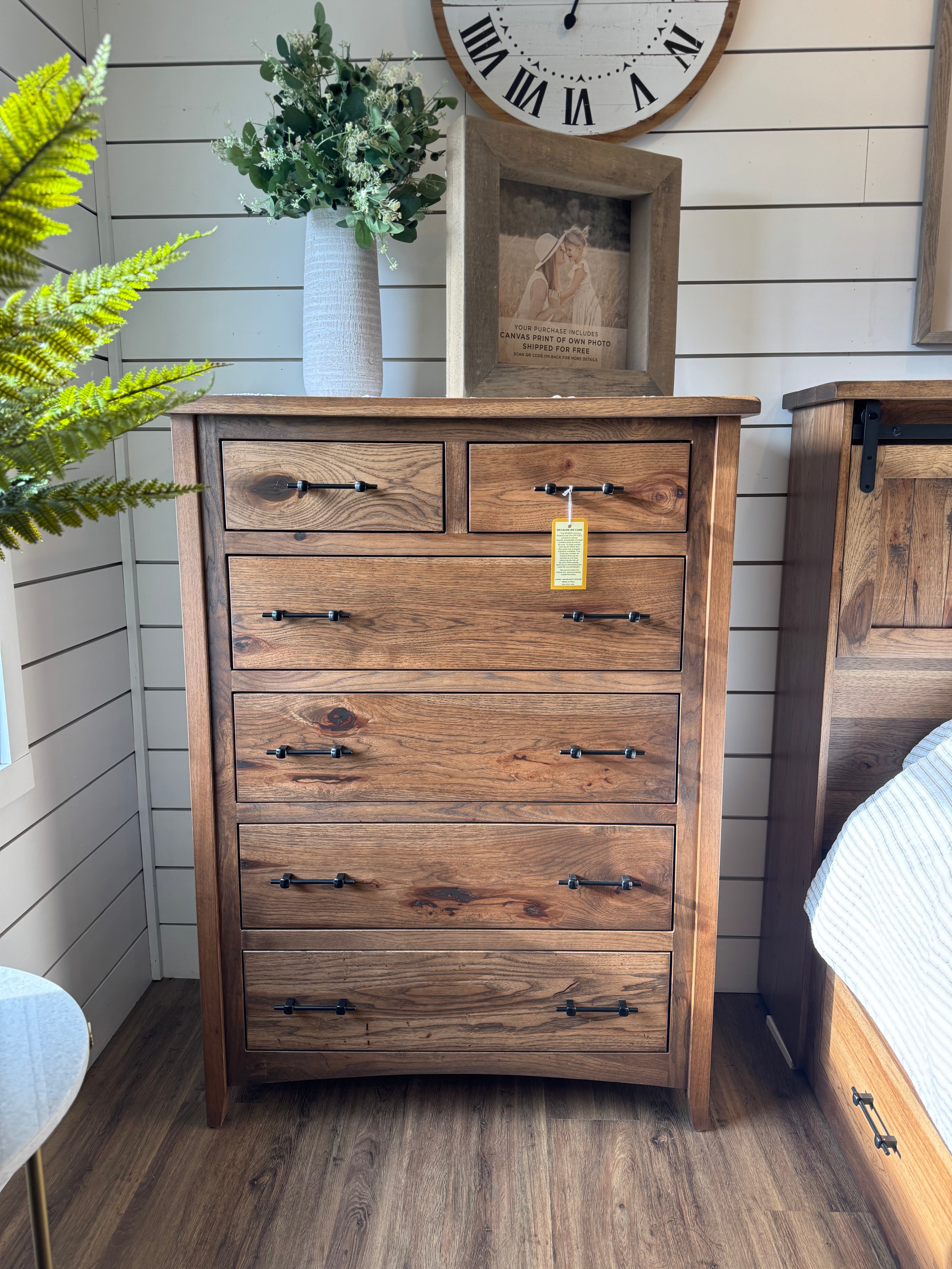 Barn Floor Bookcase Bedroom Set