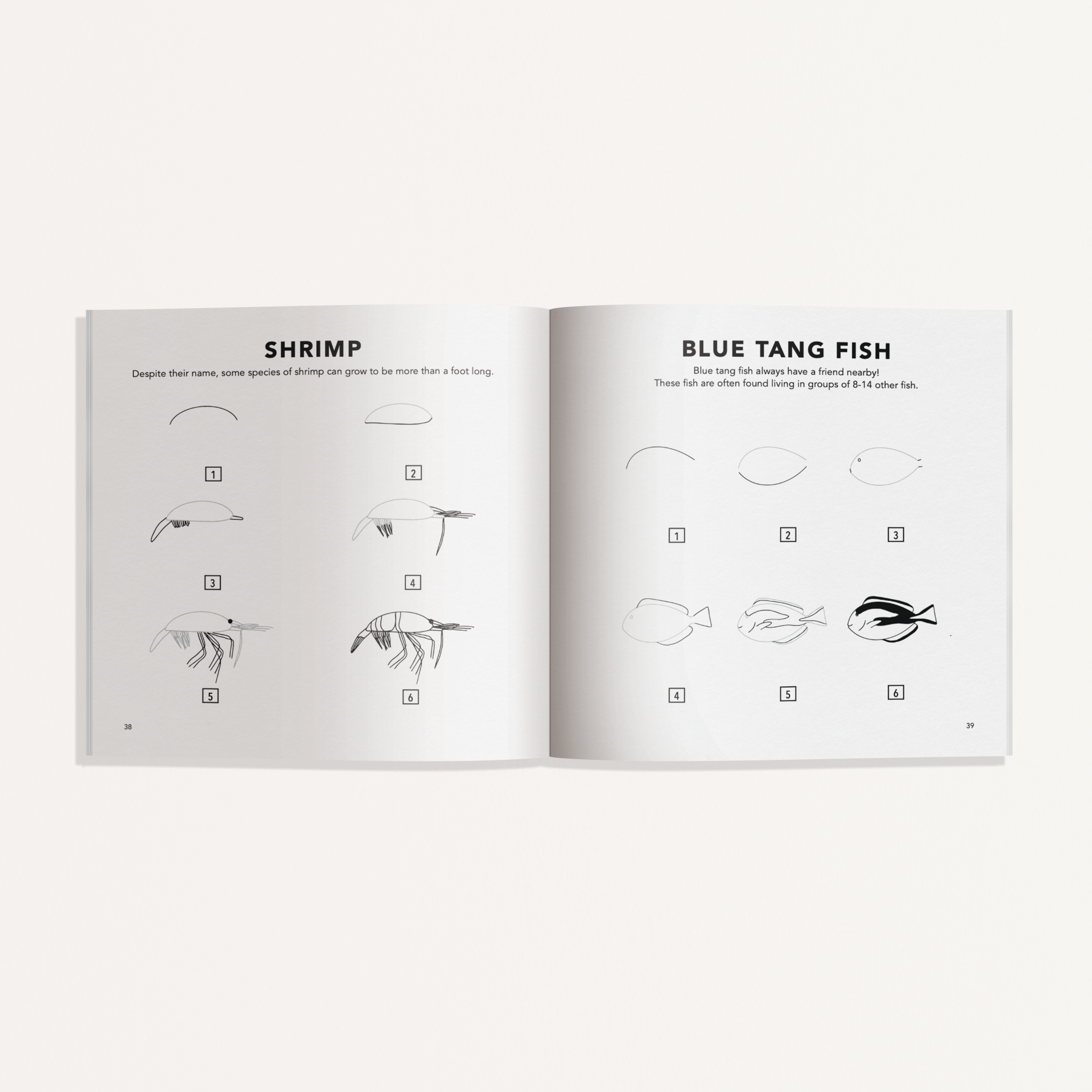 Under the Sea: Stocking Stuffer Size How to Draw for Kids