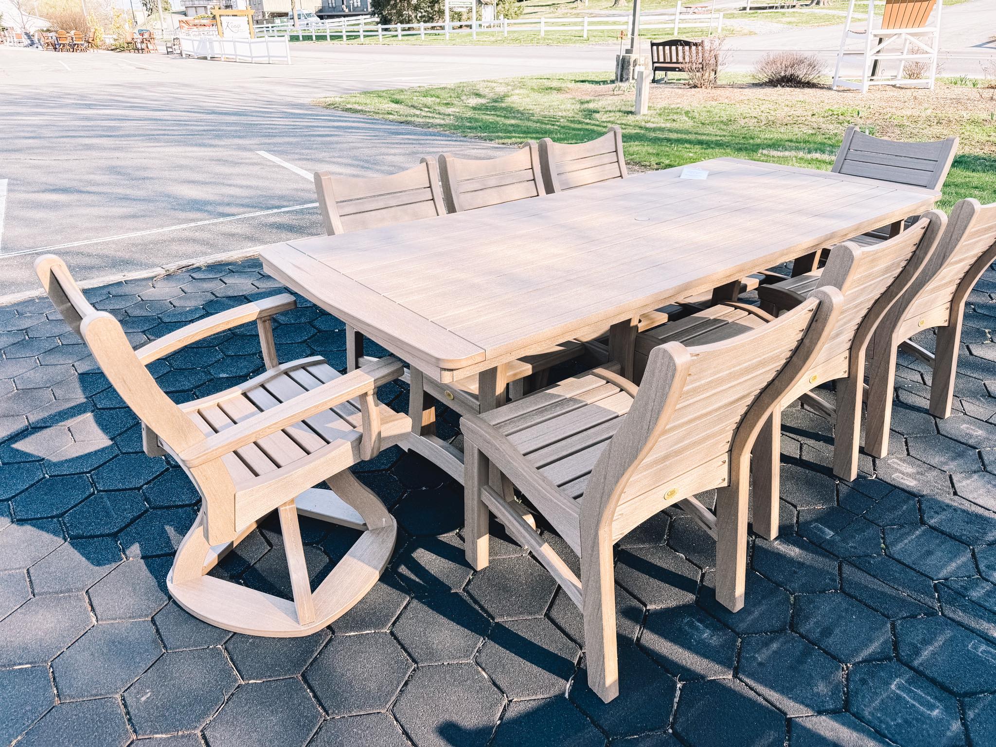 Bayshore Dining Table 40" X 96" | White Oak