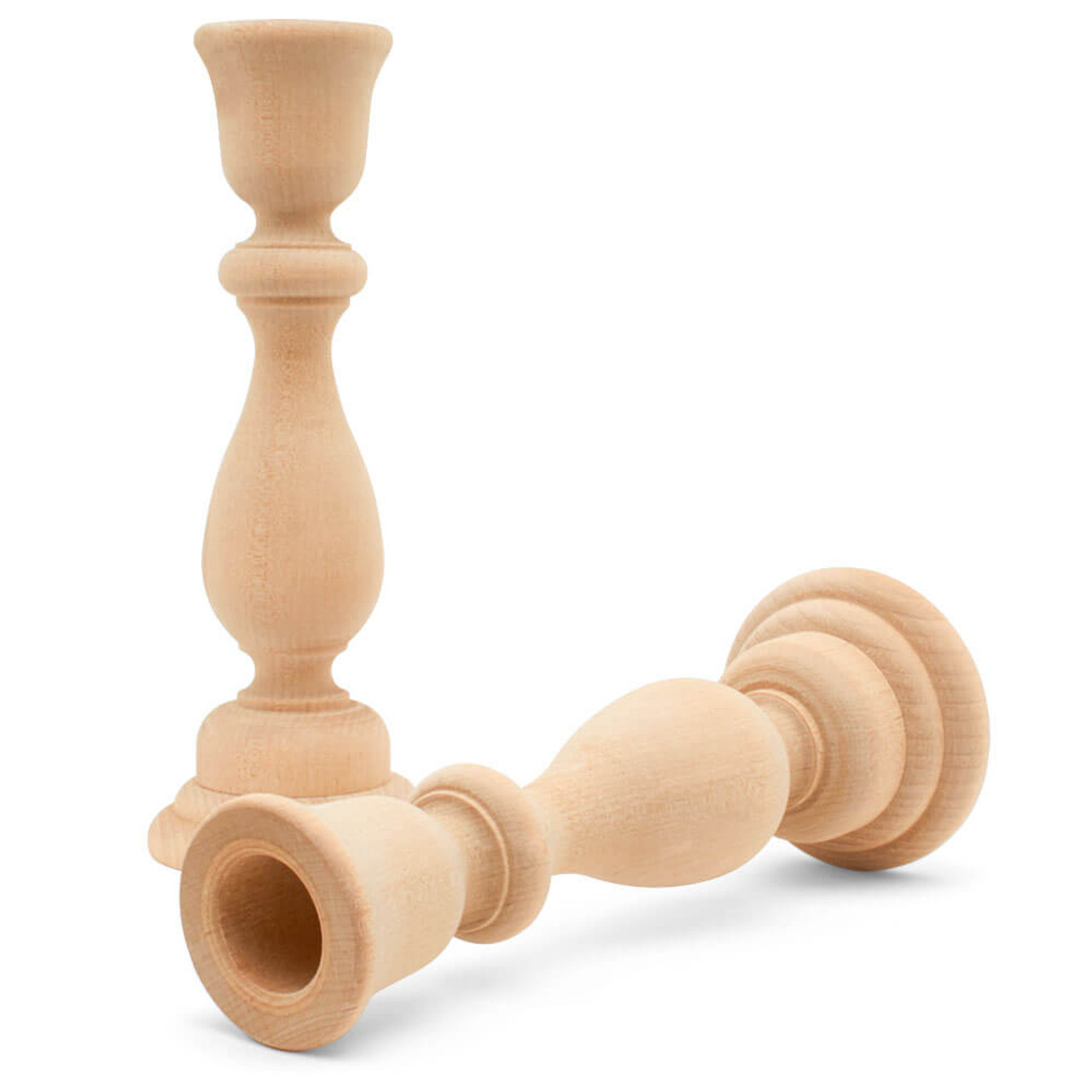 Wood Candle Sticks