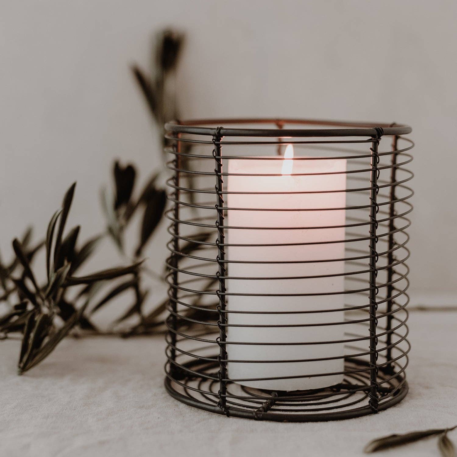 Set of 3 Wire Basket round