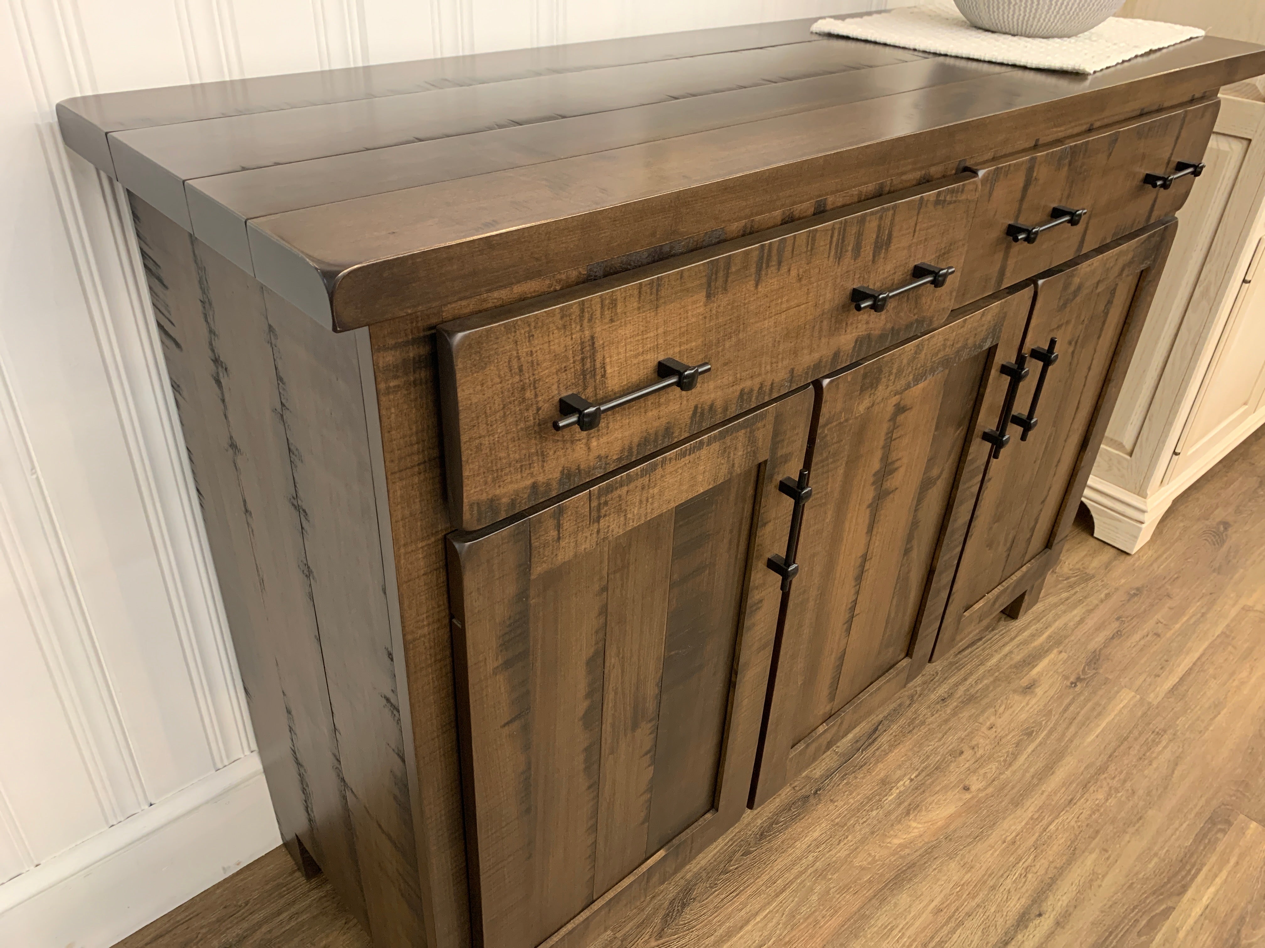 Roxford Ruffsawn Server, 3 Door