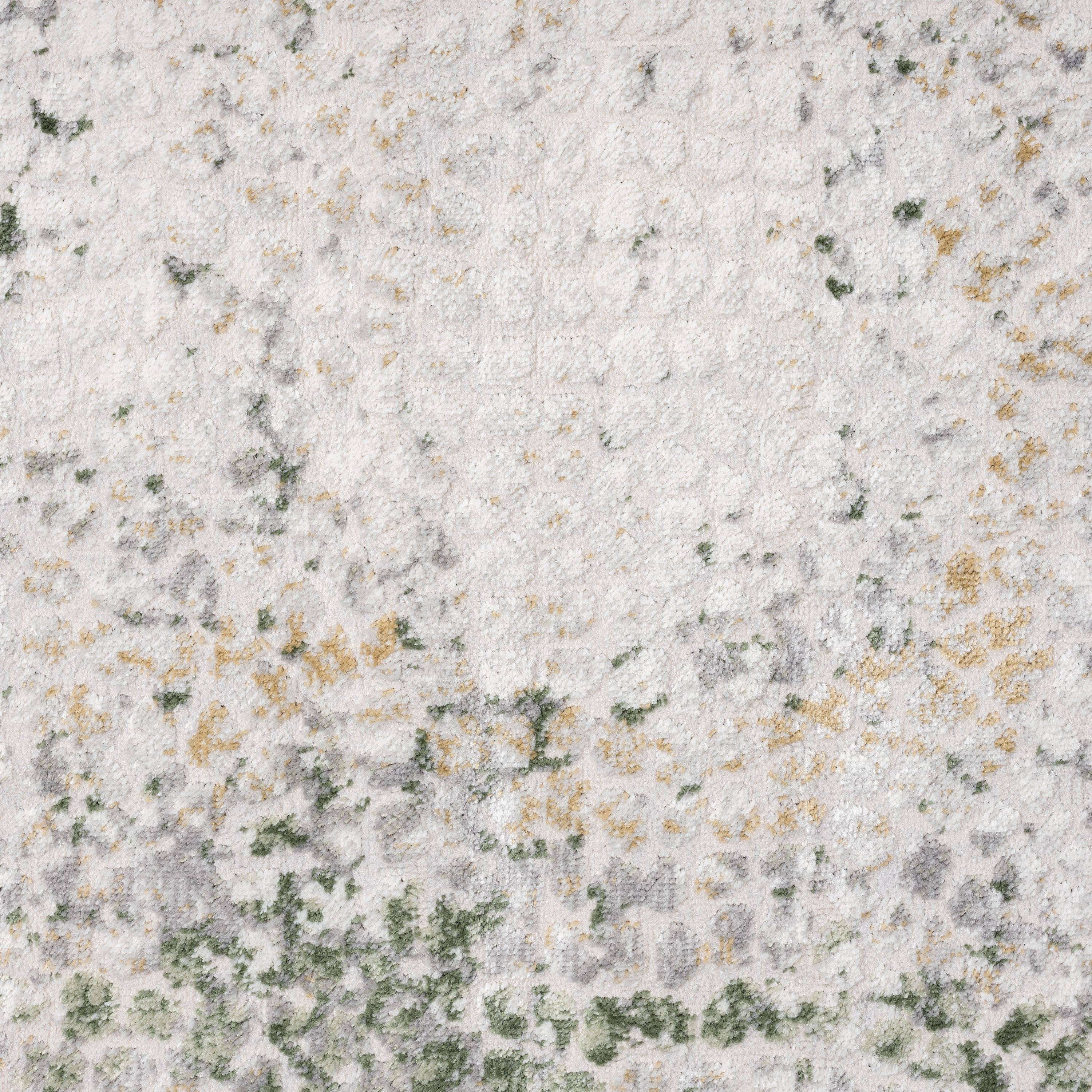 Atlas - Contemporary Grey Green Area Rug
