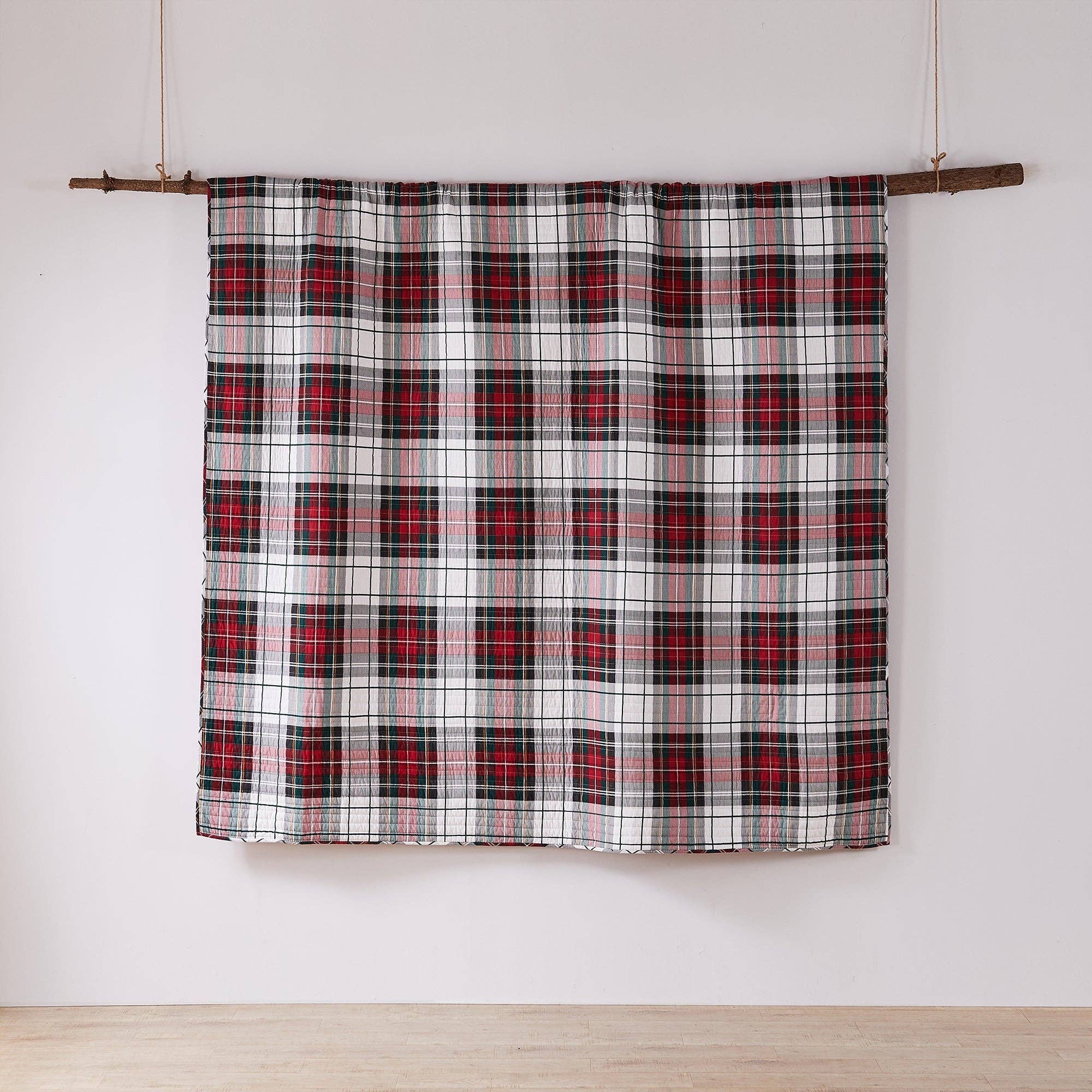 Spencer Plaid Quilt | King