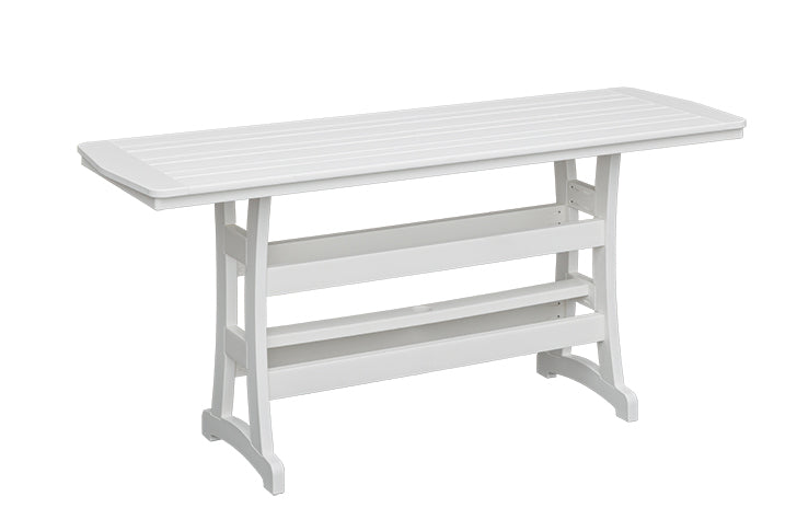Bayshore Rectangular Pub Table | 28" Wide