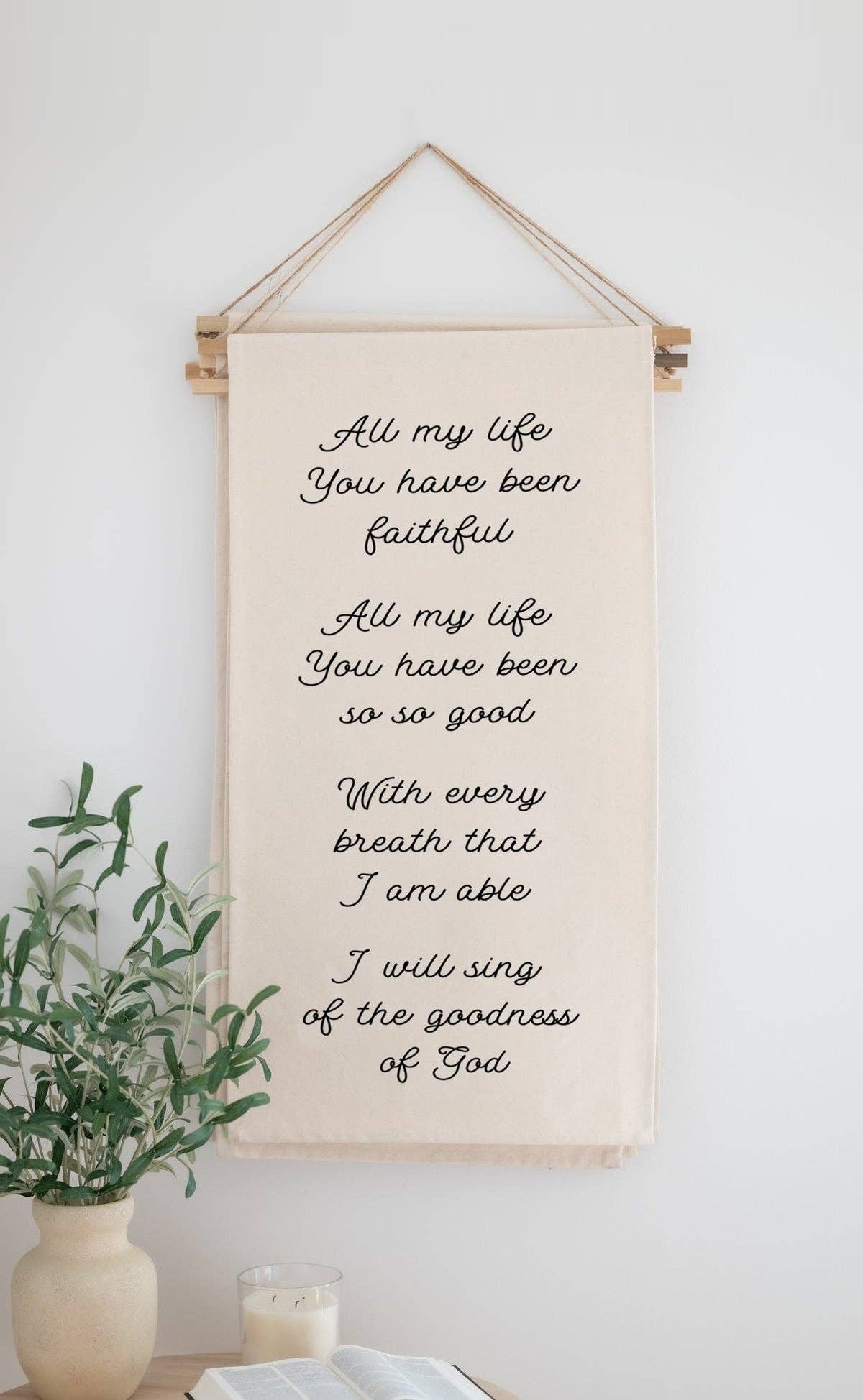 All of my life you have been faithful | Banner