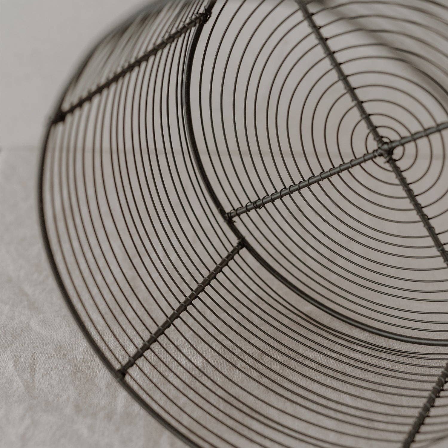 Set of 3 Wire Basket round