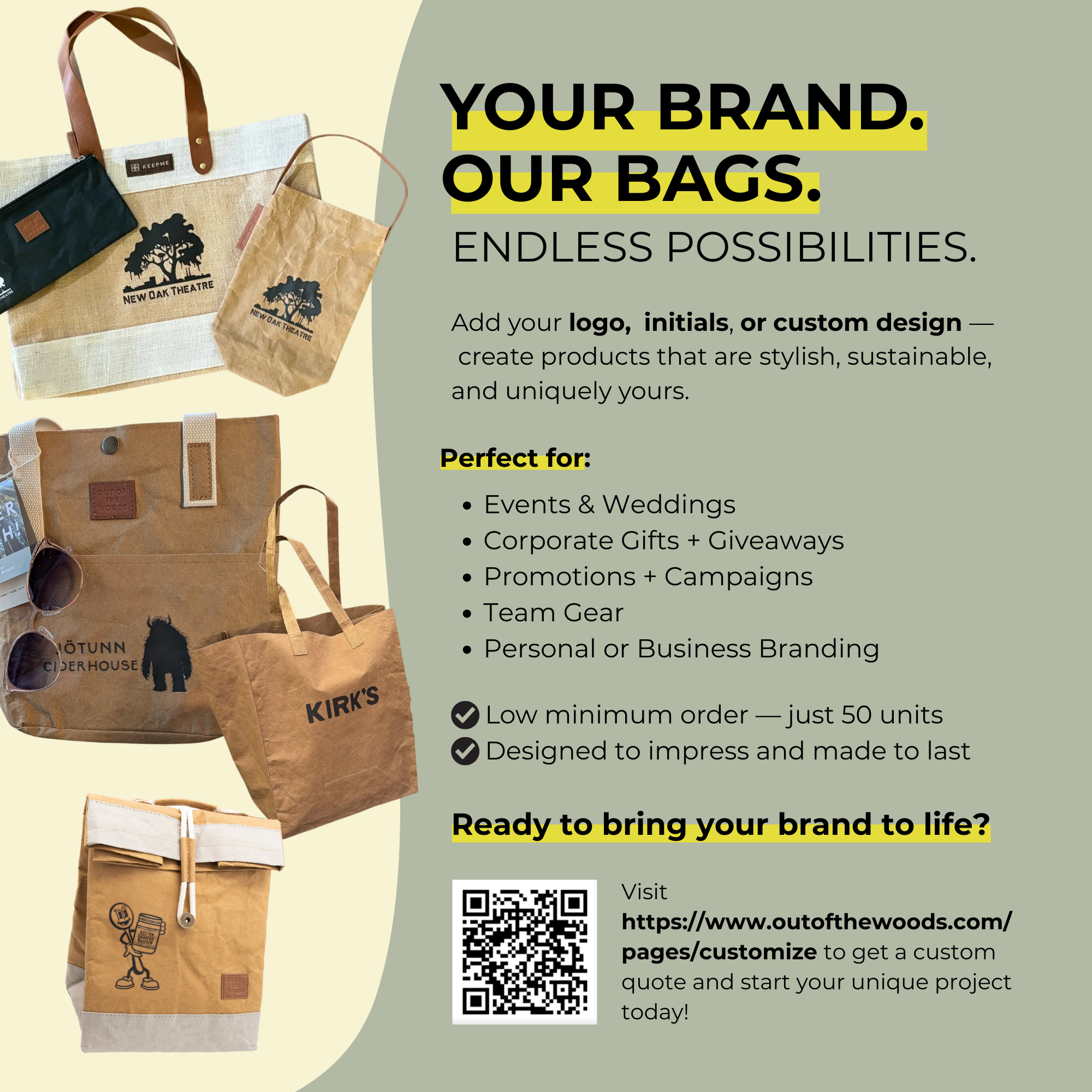 Rabbit Tote, Reusable Vegan Leather Shopping Bag