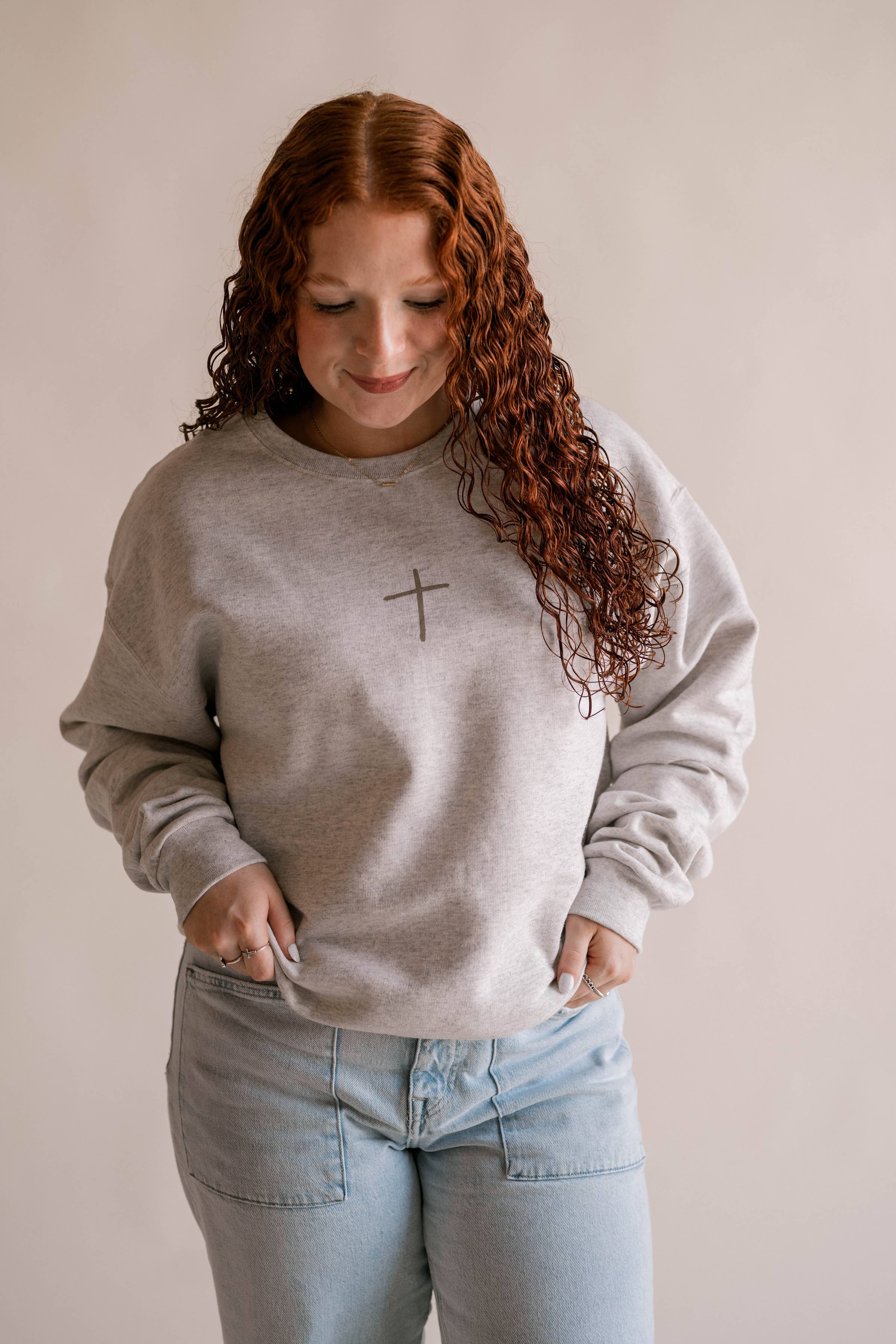 Freedom In Surrender Pullover | Christian Pullover