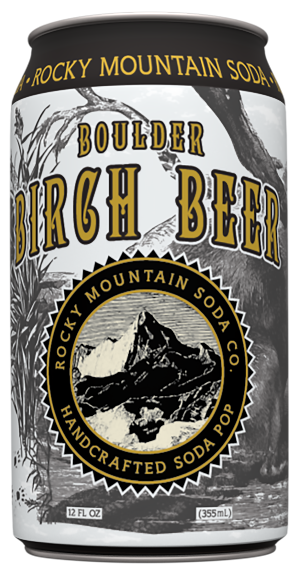 Boulder Birch Beer Soda Pop Cans
