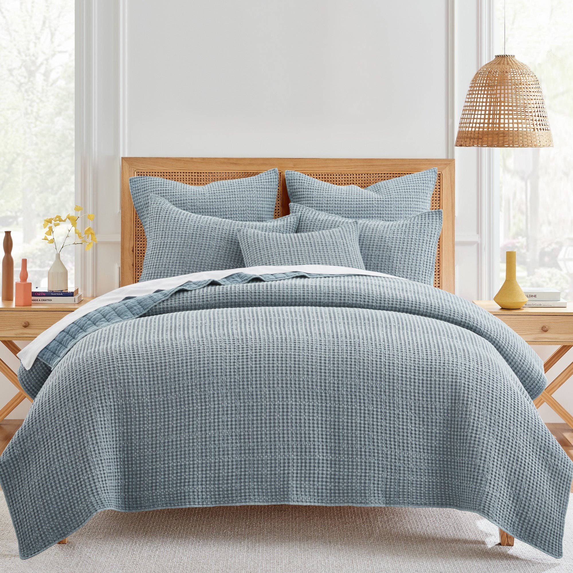 Mills Waffle Quilt Set