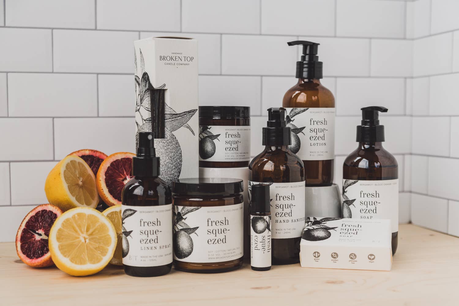 Soy Candle - Fresh Squeezed - 9 oz