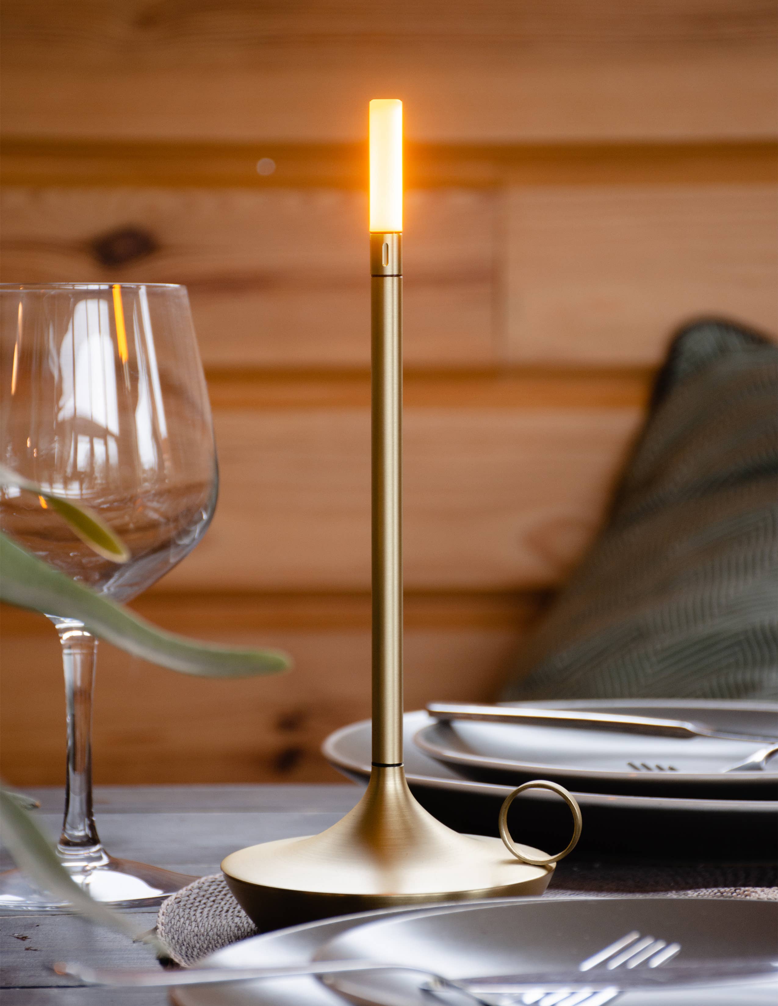GRAYPANTS Wick Portable Rechargeable Lamp | Tall