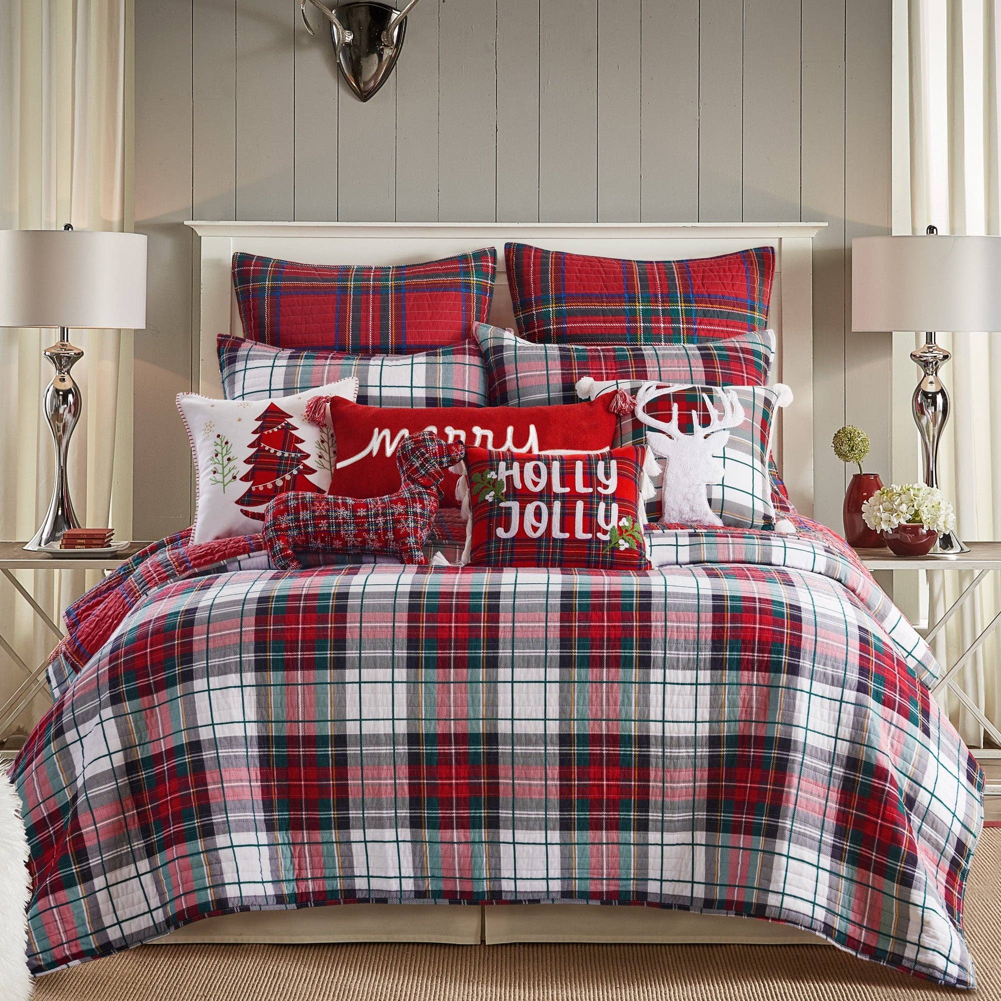 Spencer Plaid Quilt | King