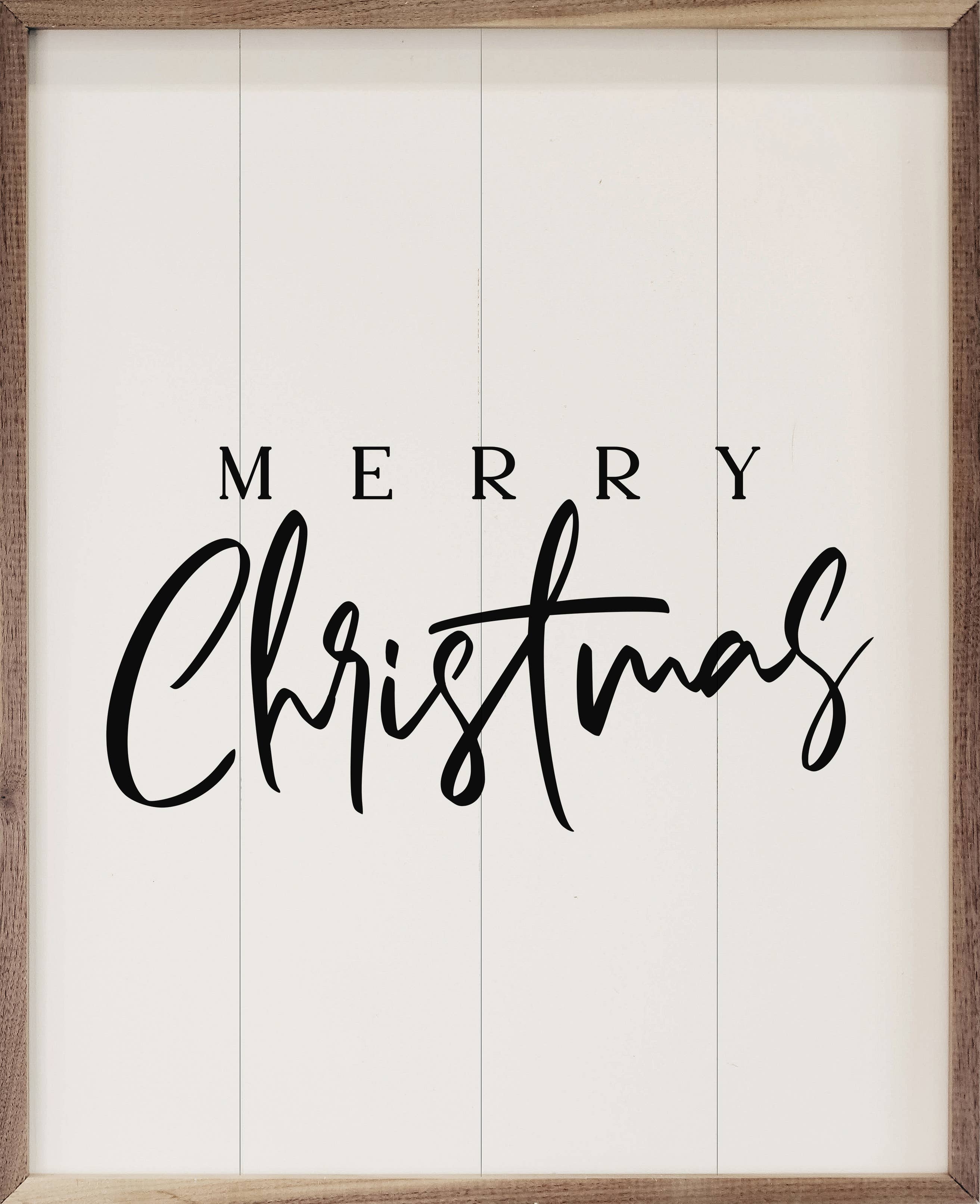 Merry Christmas Fancy White