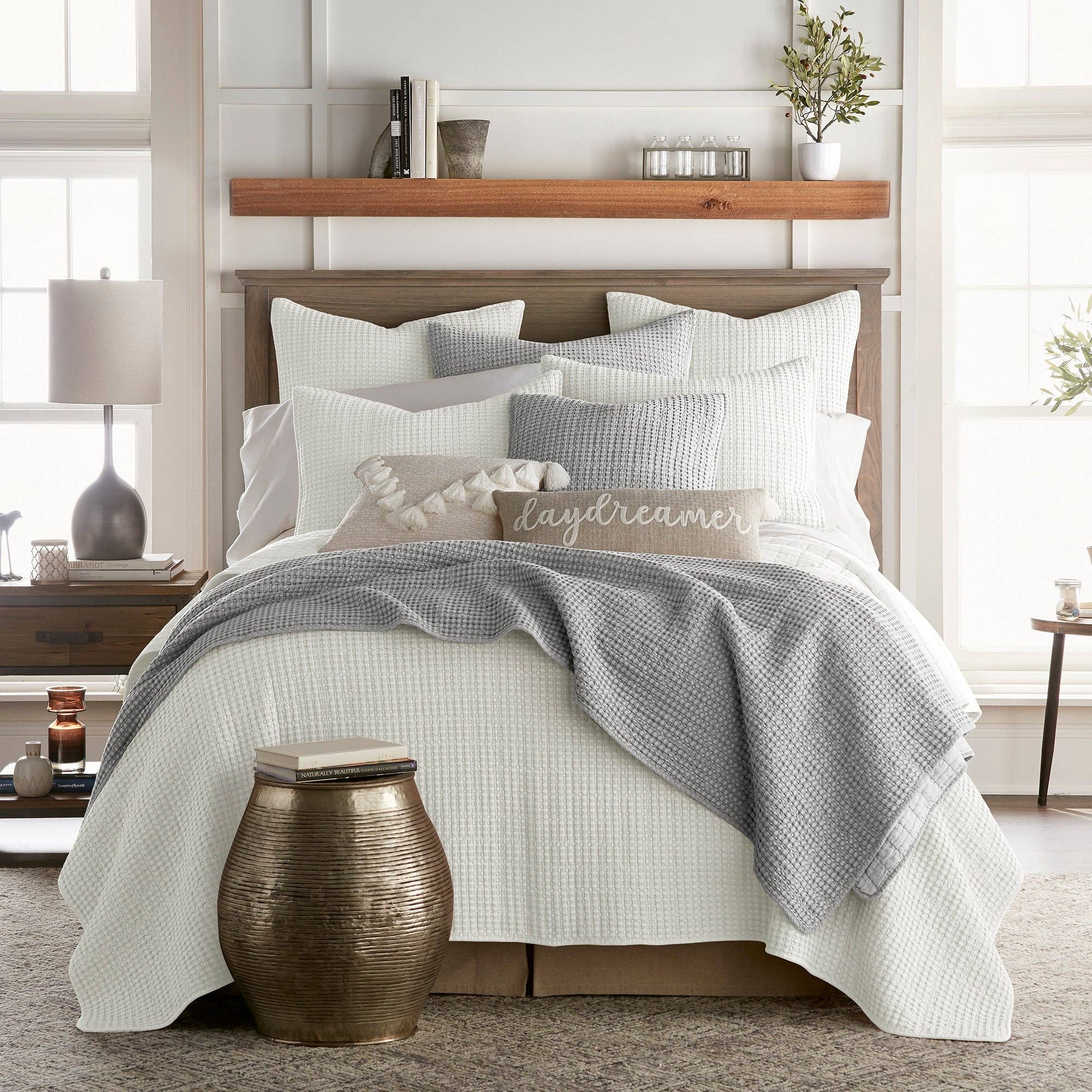 Mills Waffle Quilt Set