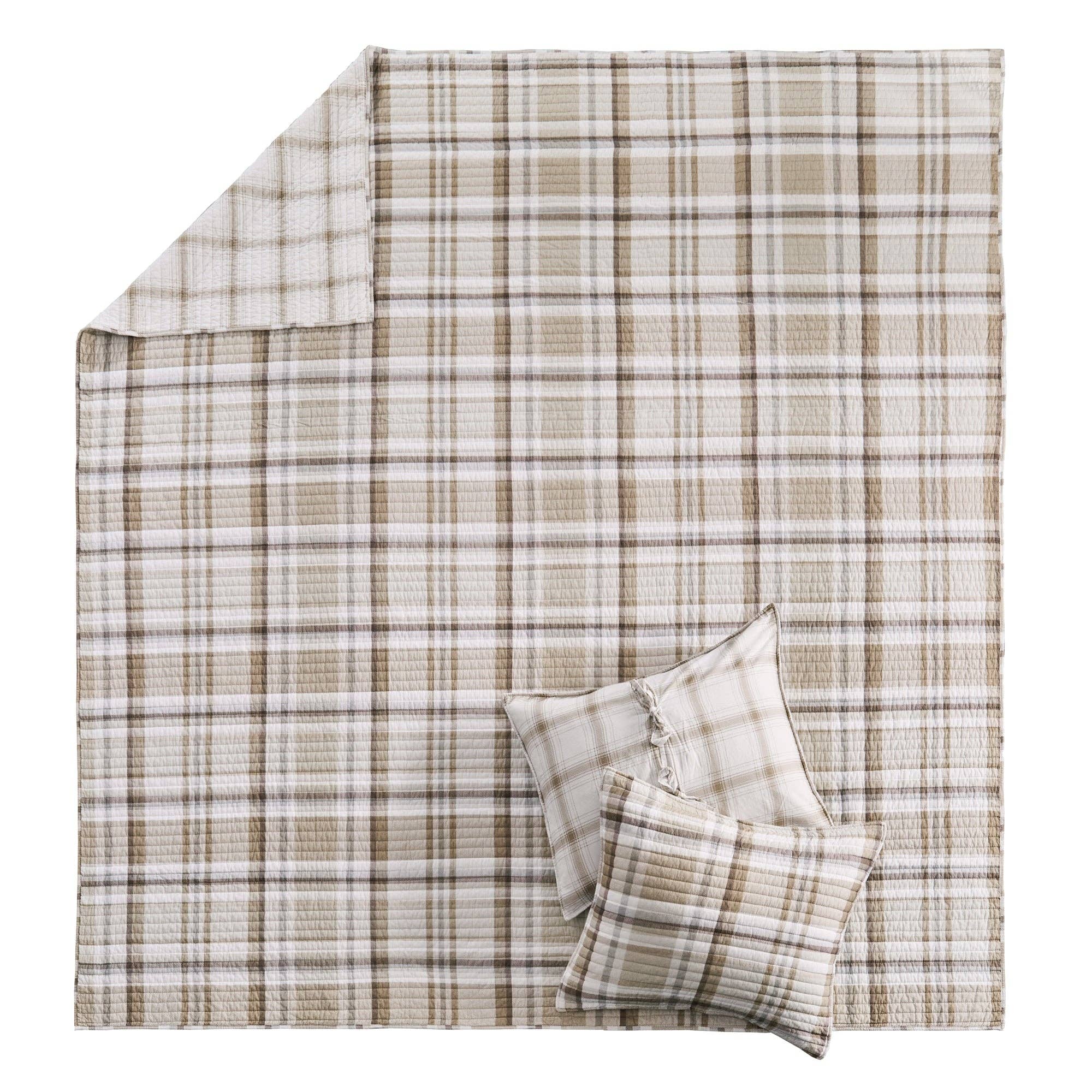 Spencer Plaid Quilt | King