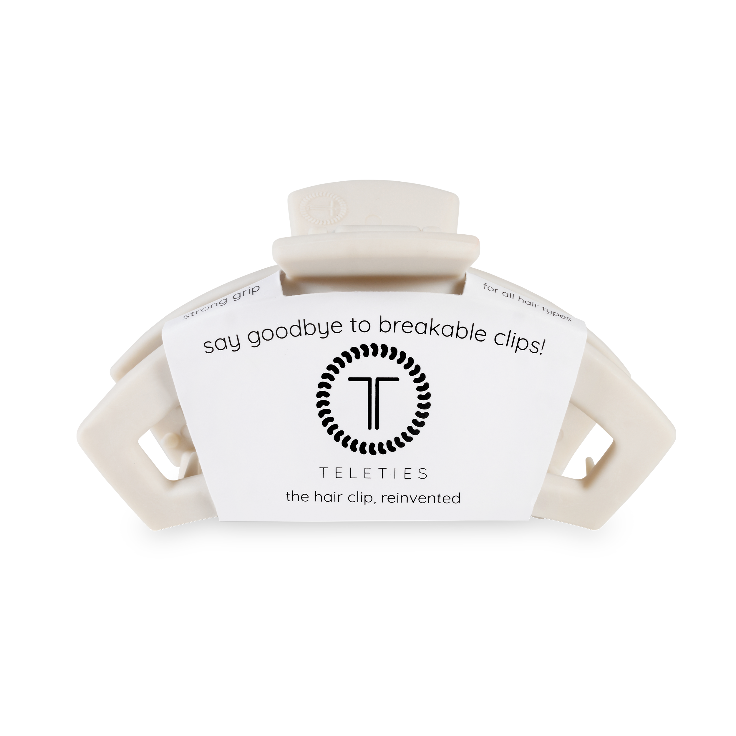 Open Hair Clip | Med. | Toasted