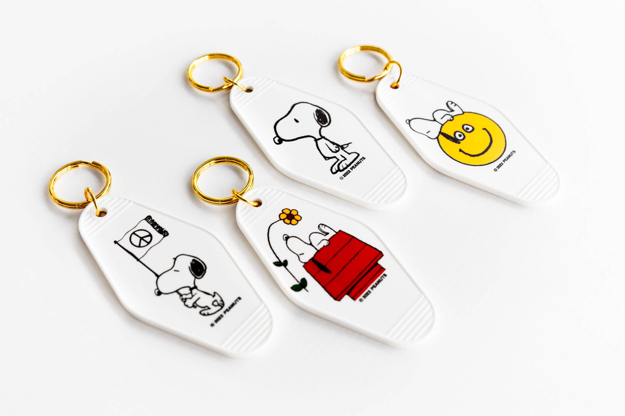 3P4 x Peanuts® - Snoopy Doghouse Flower Key Tag