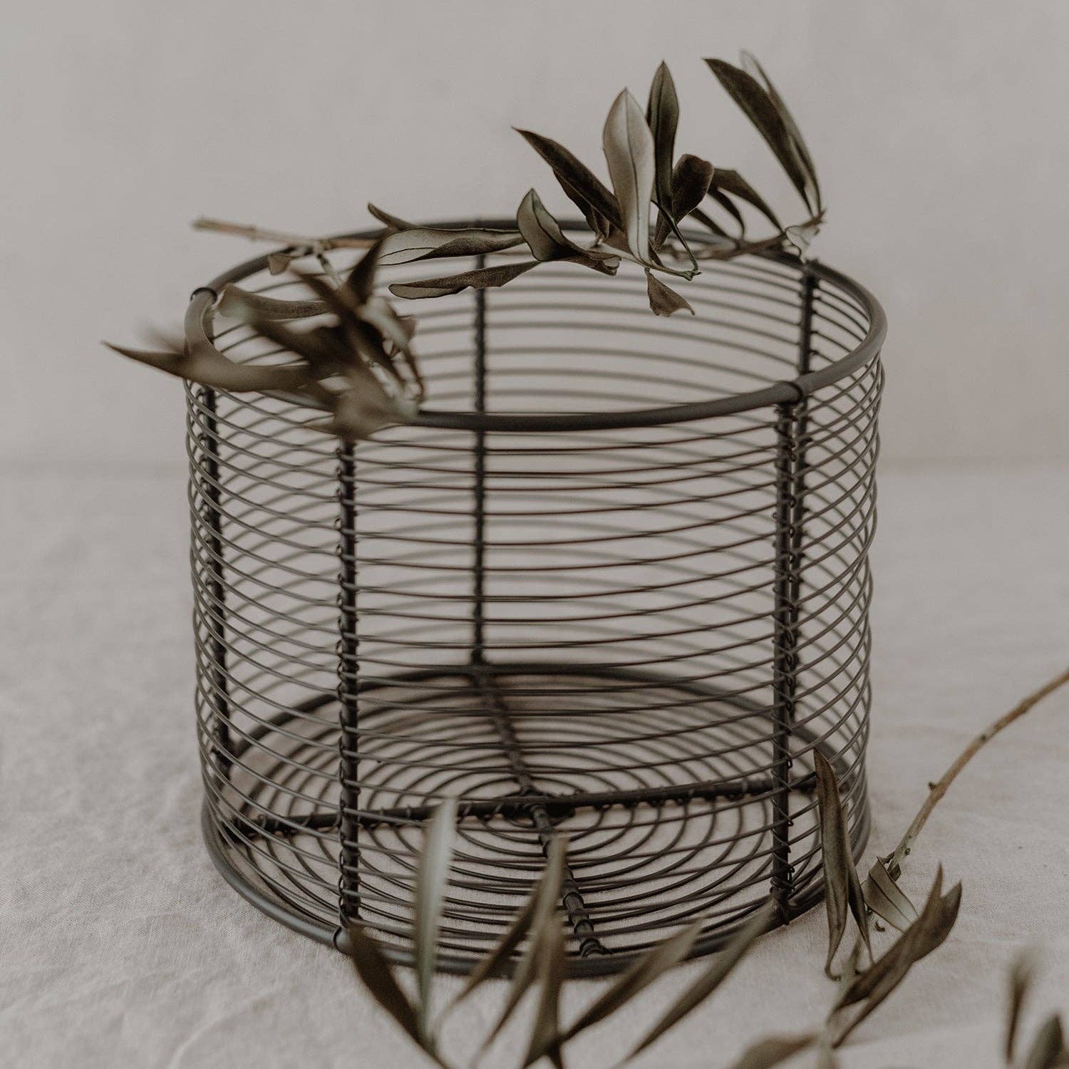 Set of 3 Wire Basket round